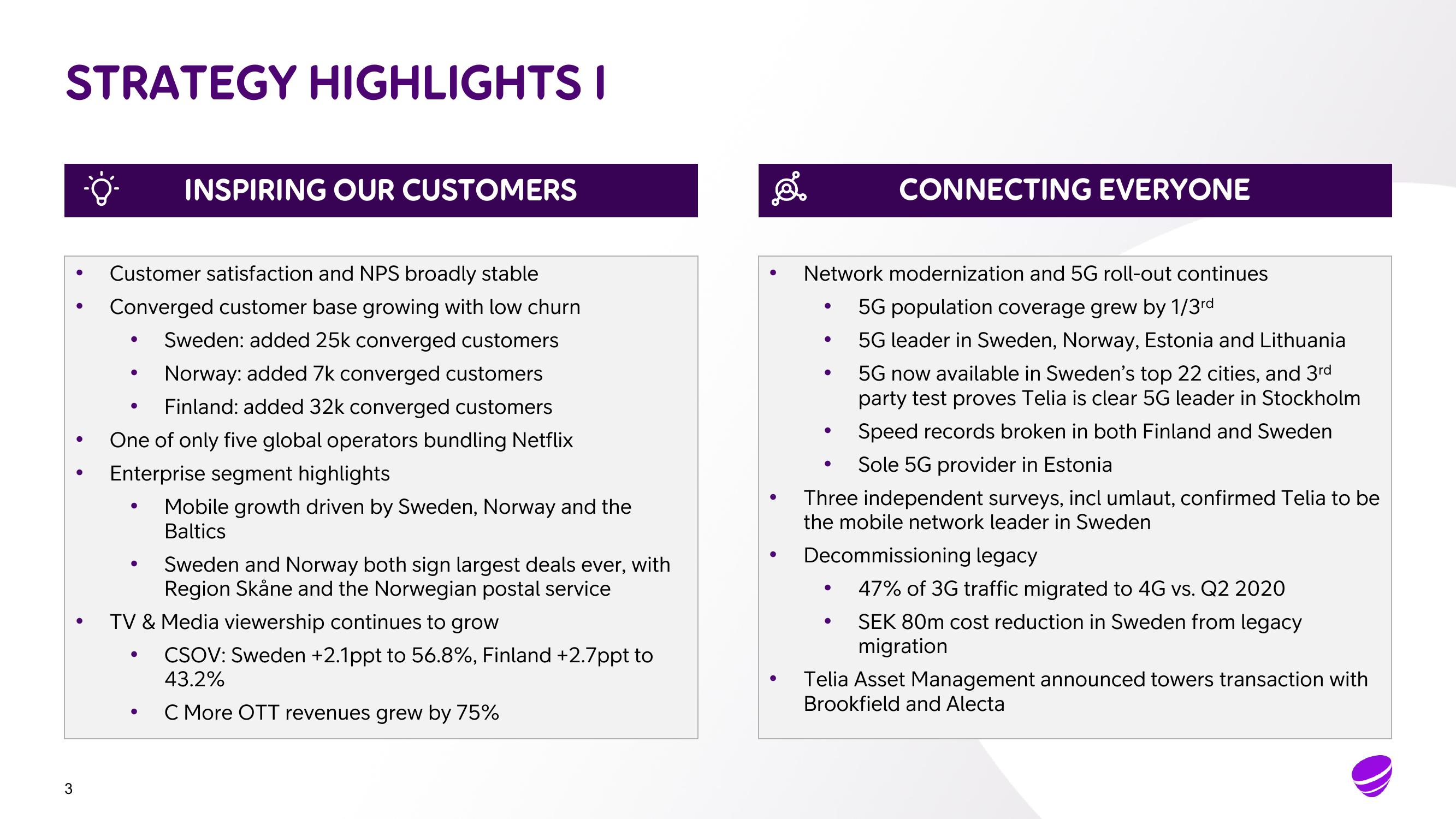 Telia Company Results Presentation Deck slide image #3