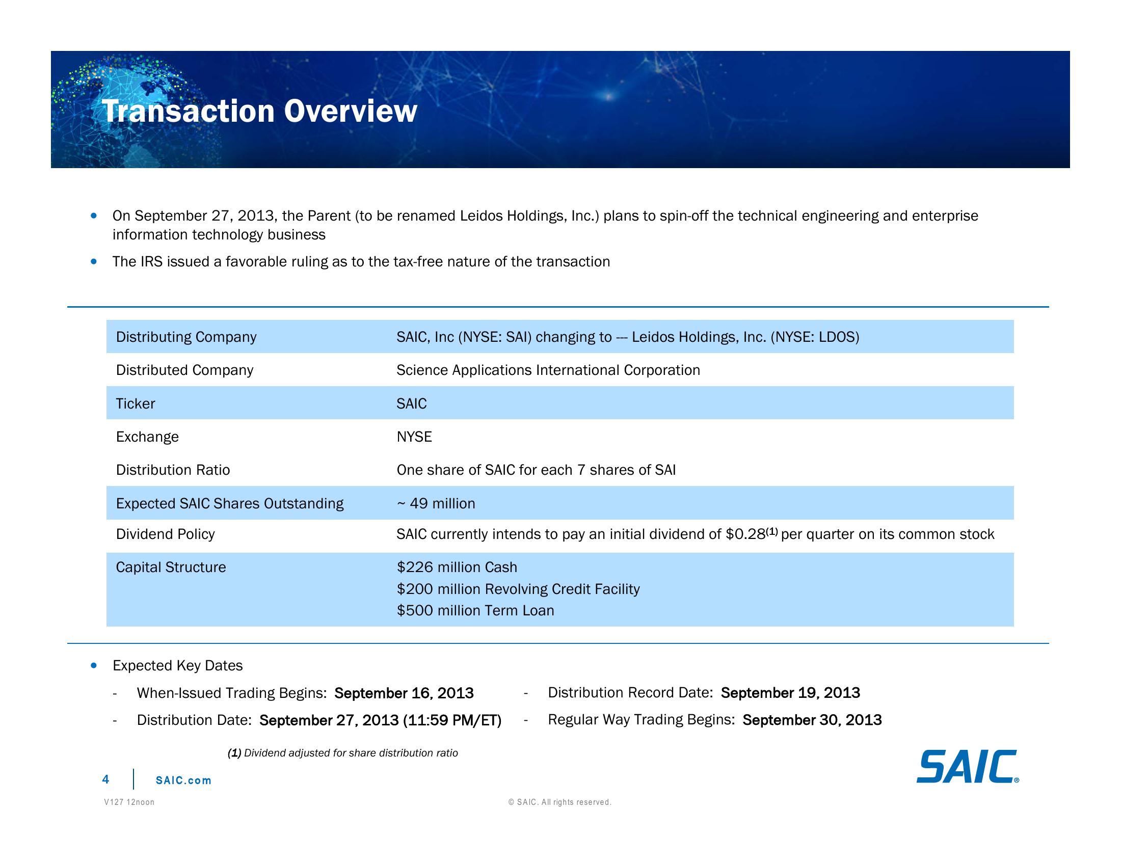 Investor Day Presentation slide image #4