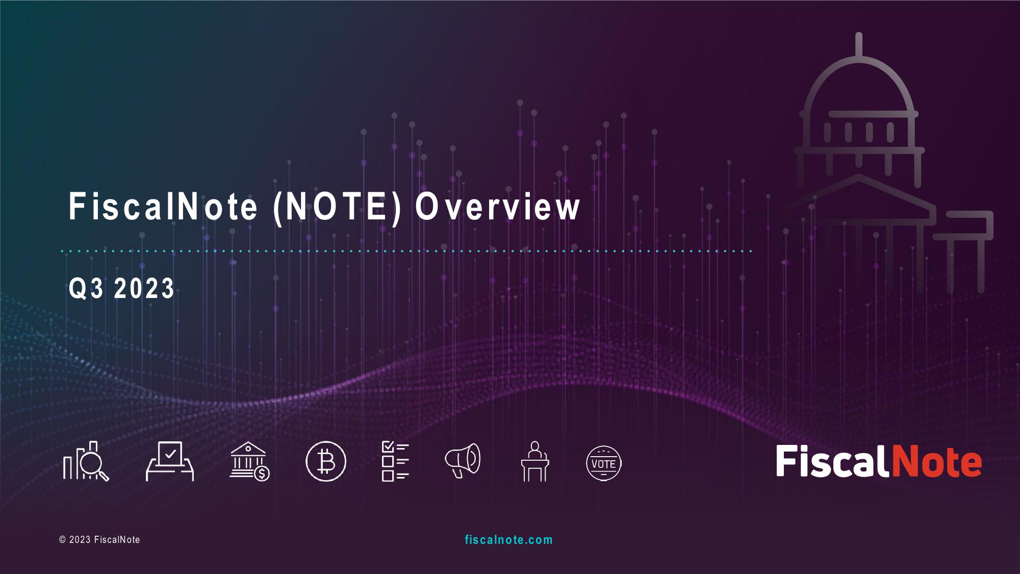 FiscalNote Investor Presentation Deck image