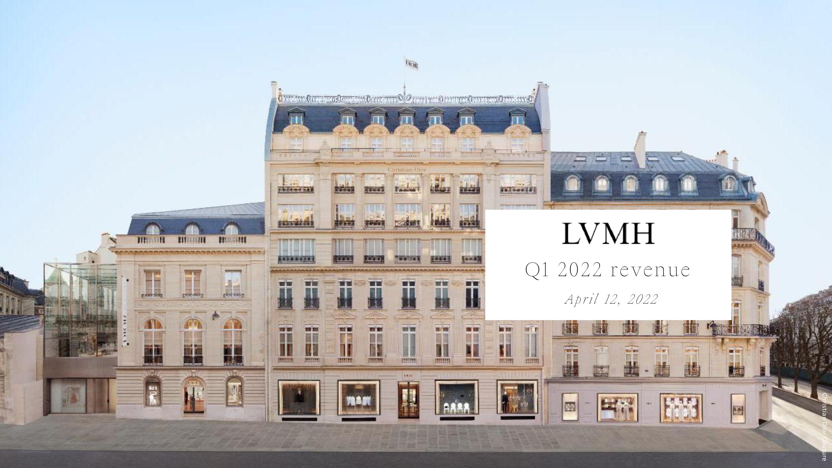 LVMH Results Presentation Deck image