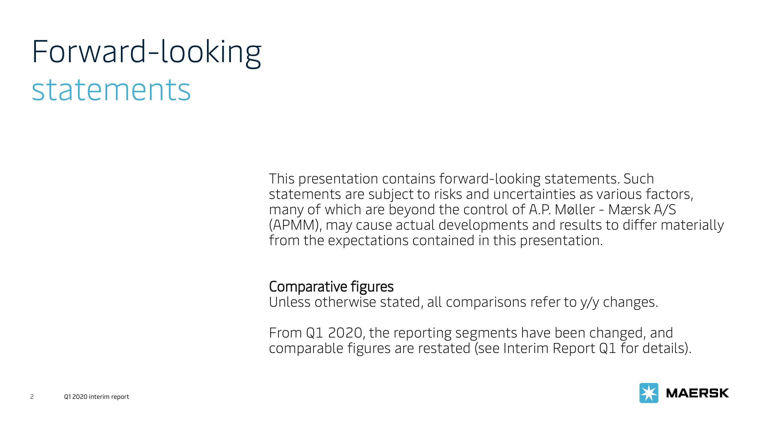 Maersk Investor Presentation Deck slide image #2