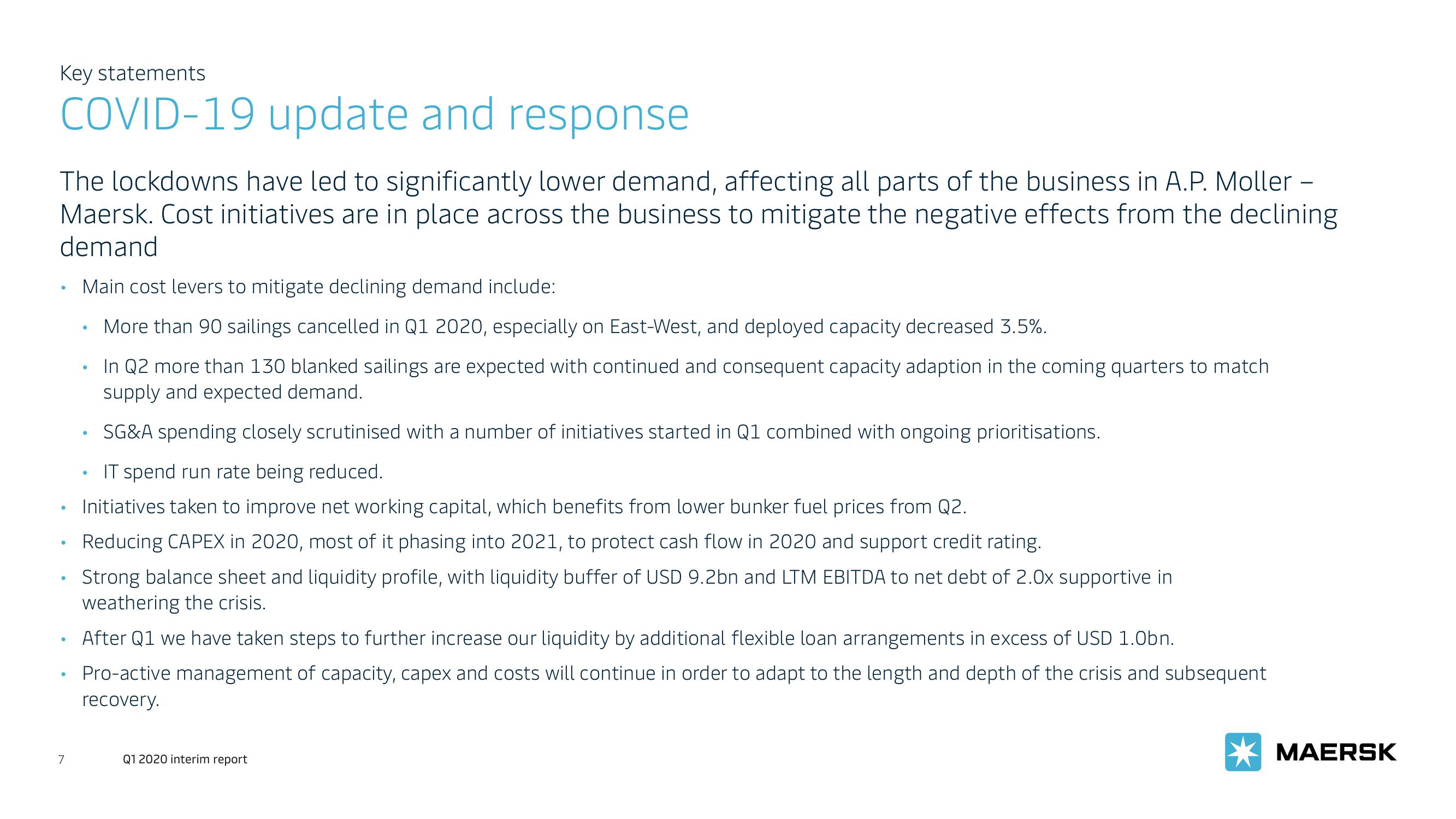 Maersk Investor Presentation Deck slide image #7