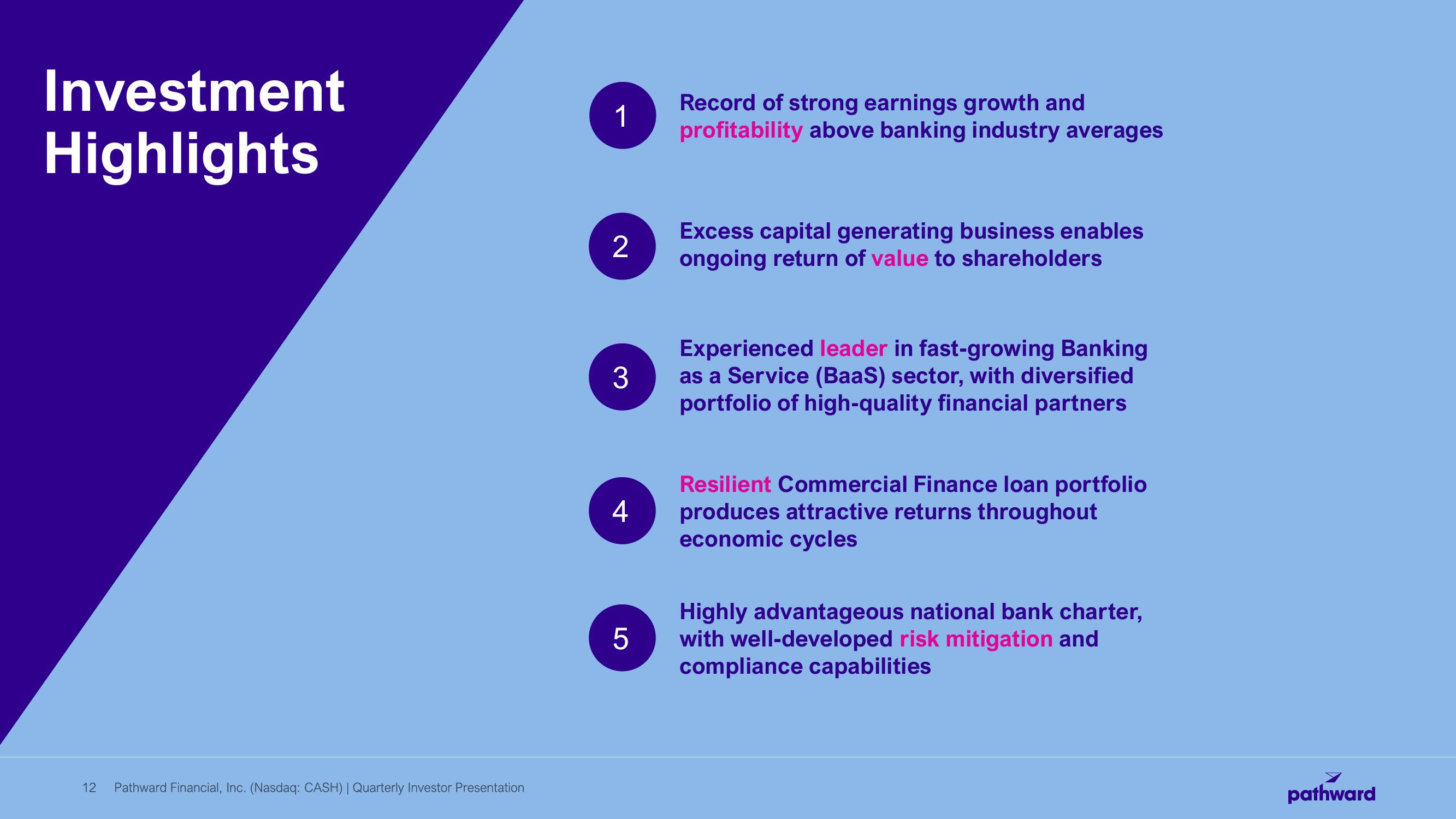 Pathward Financial Results Presentation Deck slide image #12