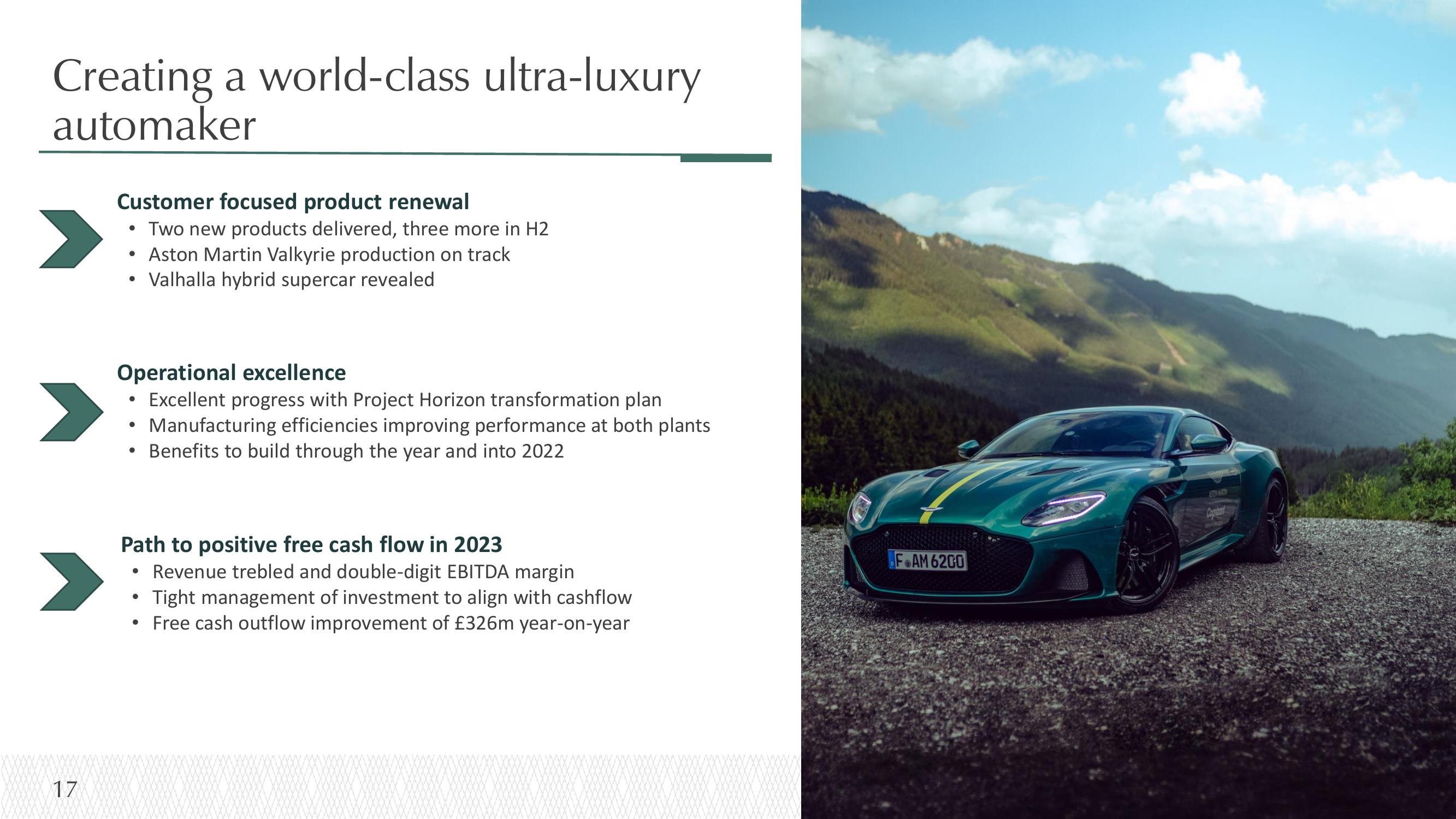 Aston Martin Results Presentation Deck slide image #17