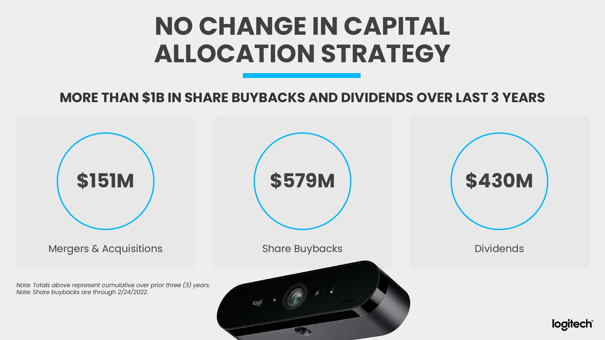 Logitech Analyst and Investor Day slide image #136