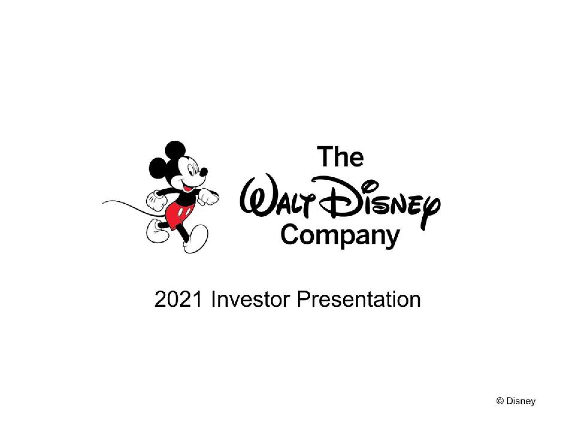 Disney Investor Presentation Deck image