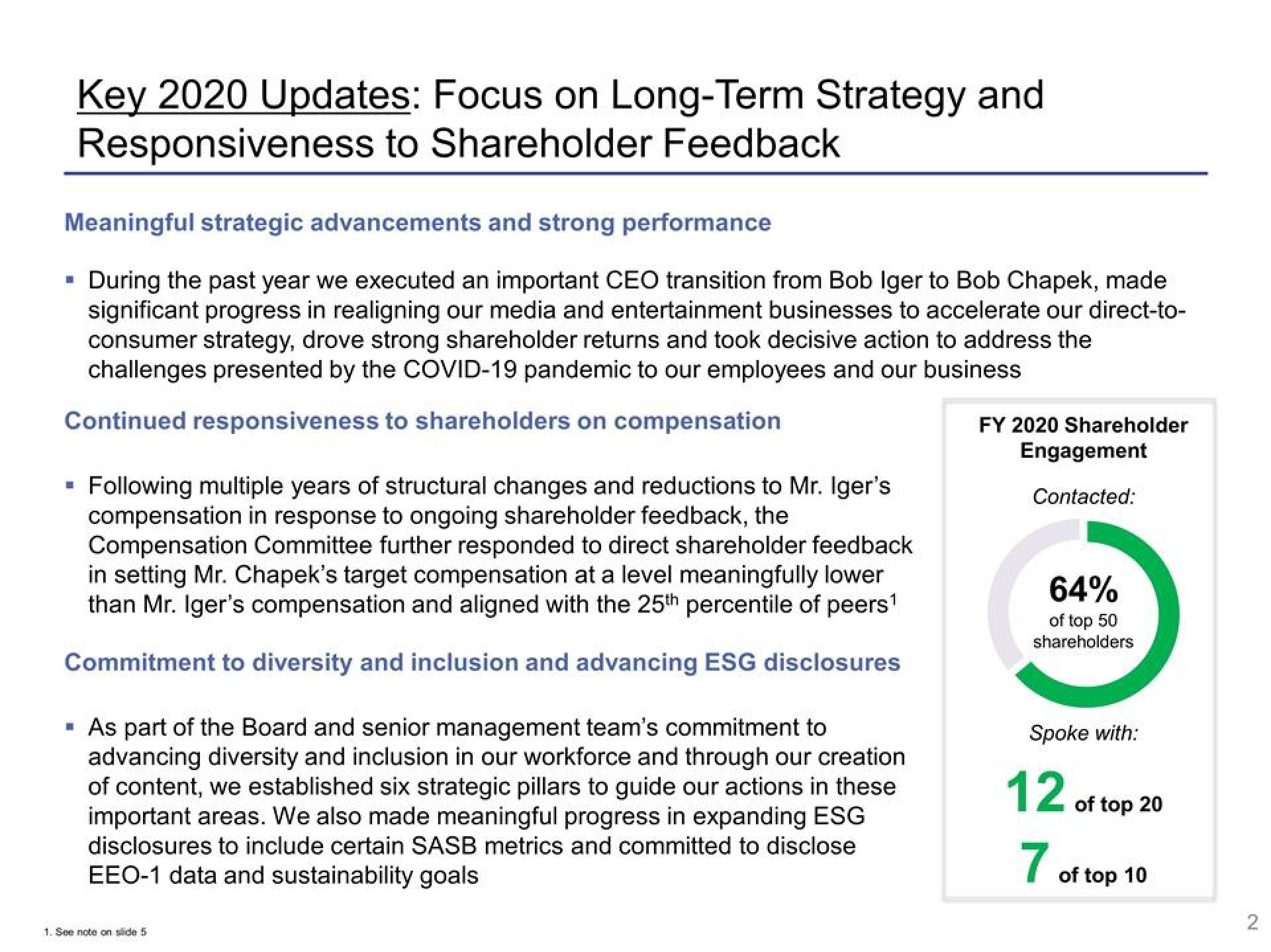 Disney Investor Presentation Deck slide image #2