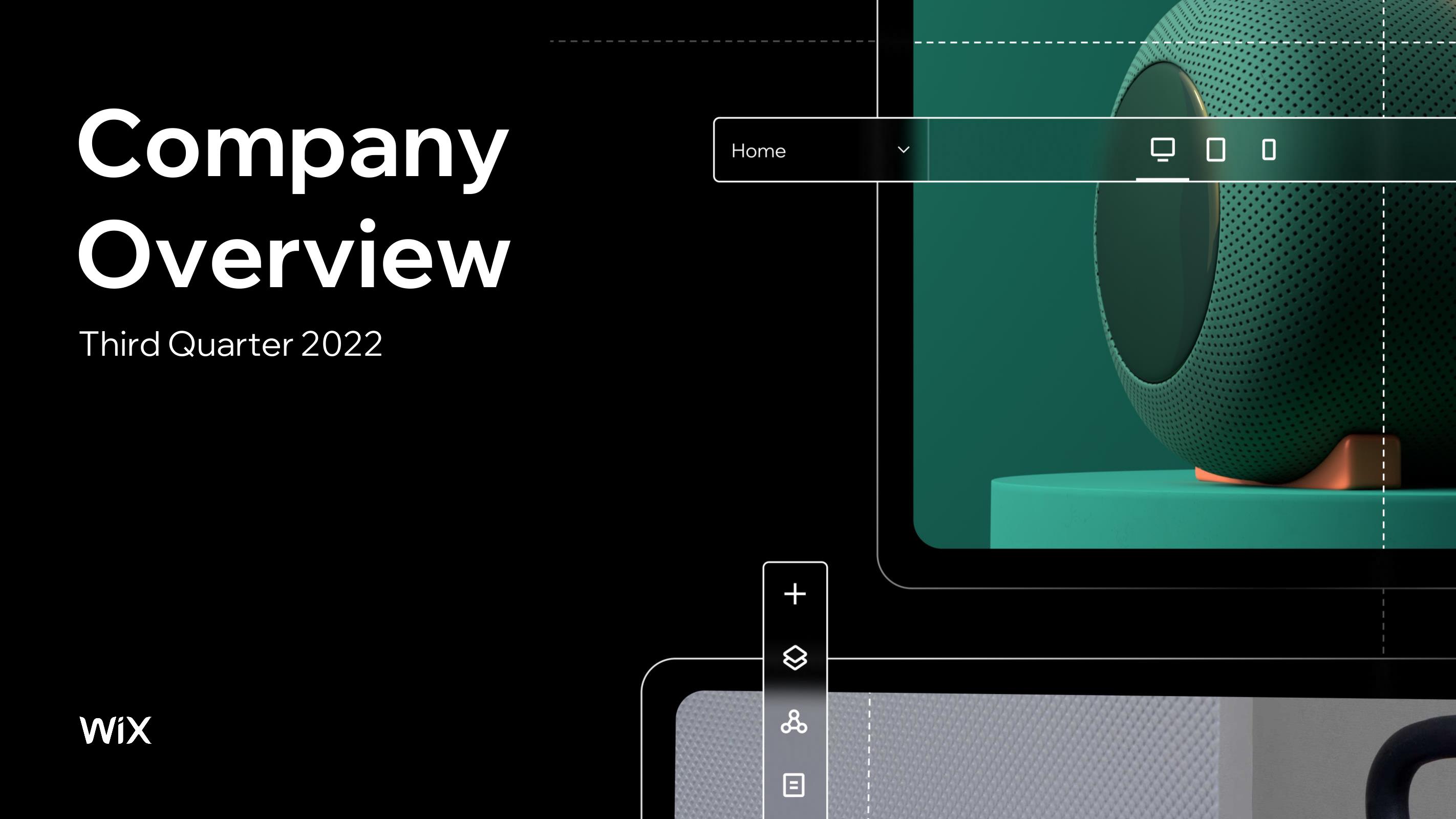 Wix Results Presentation Deck image