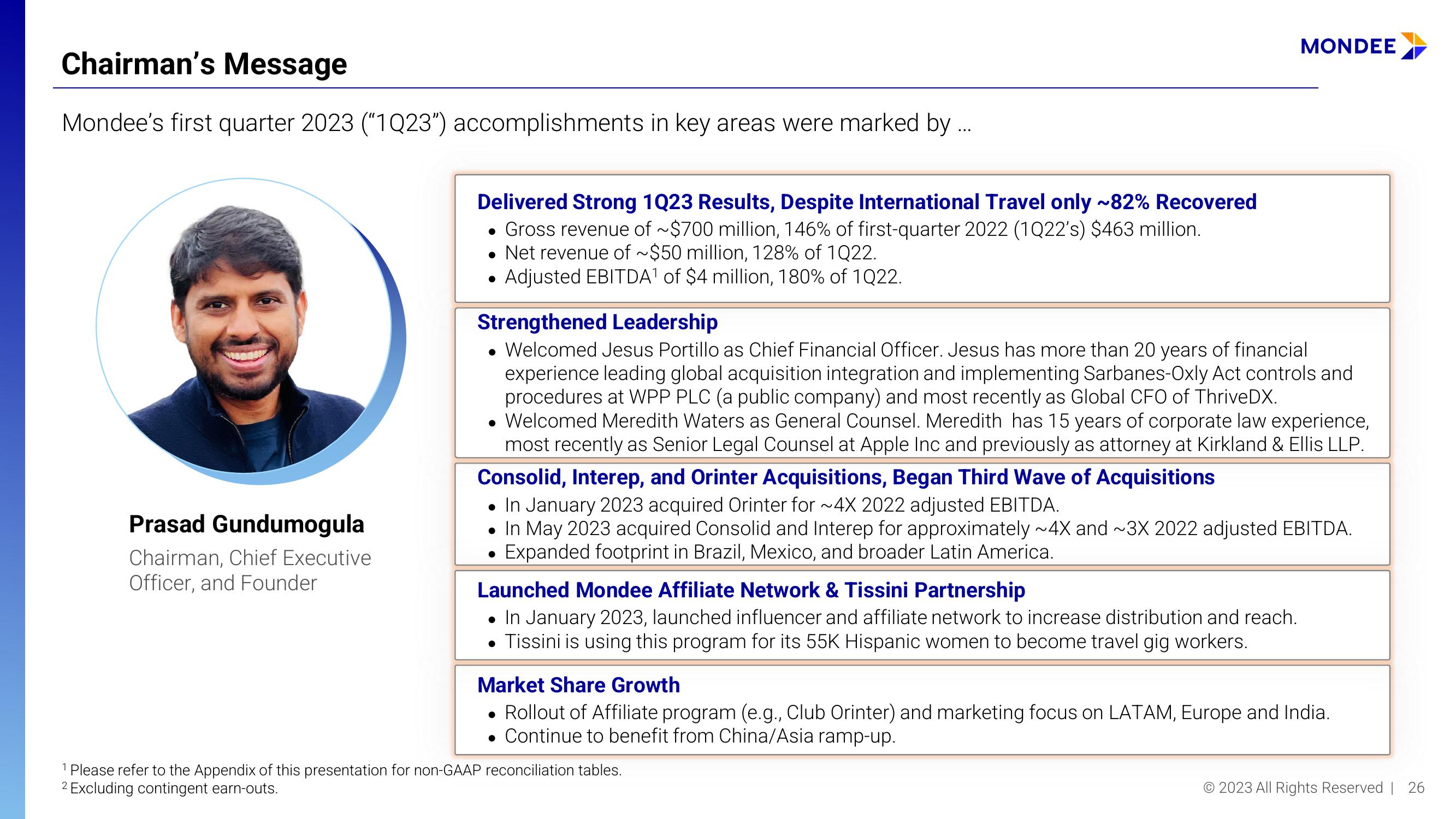 Mondee Investor Presentation Deck slide image