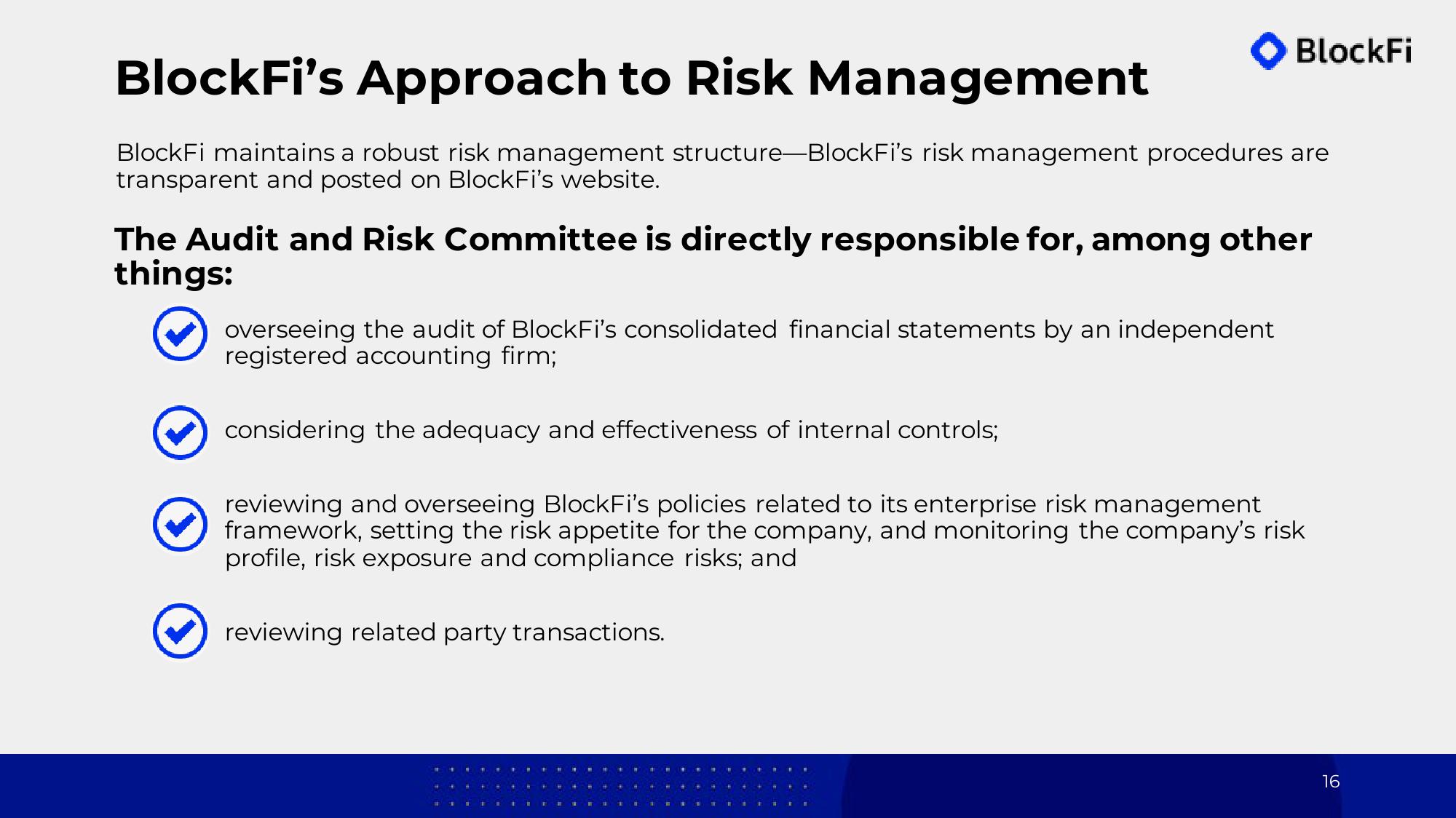 BlockFi Investor Conference Presentation Deck slide image #16