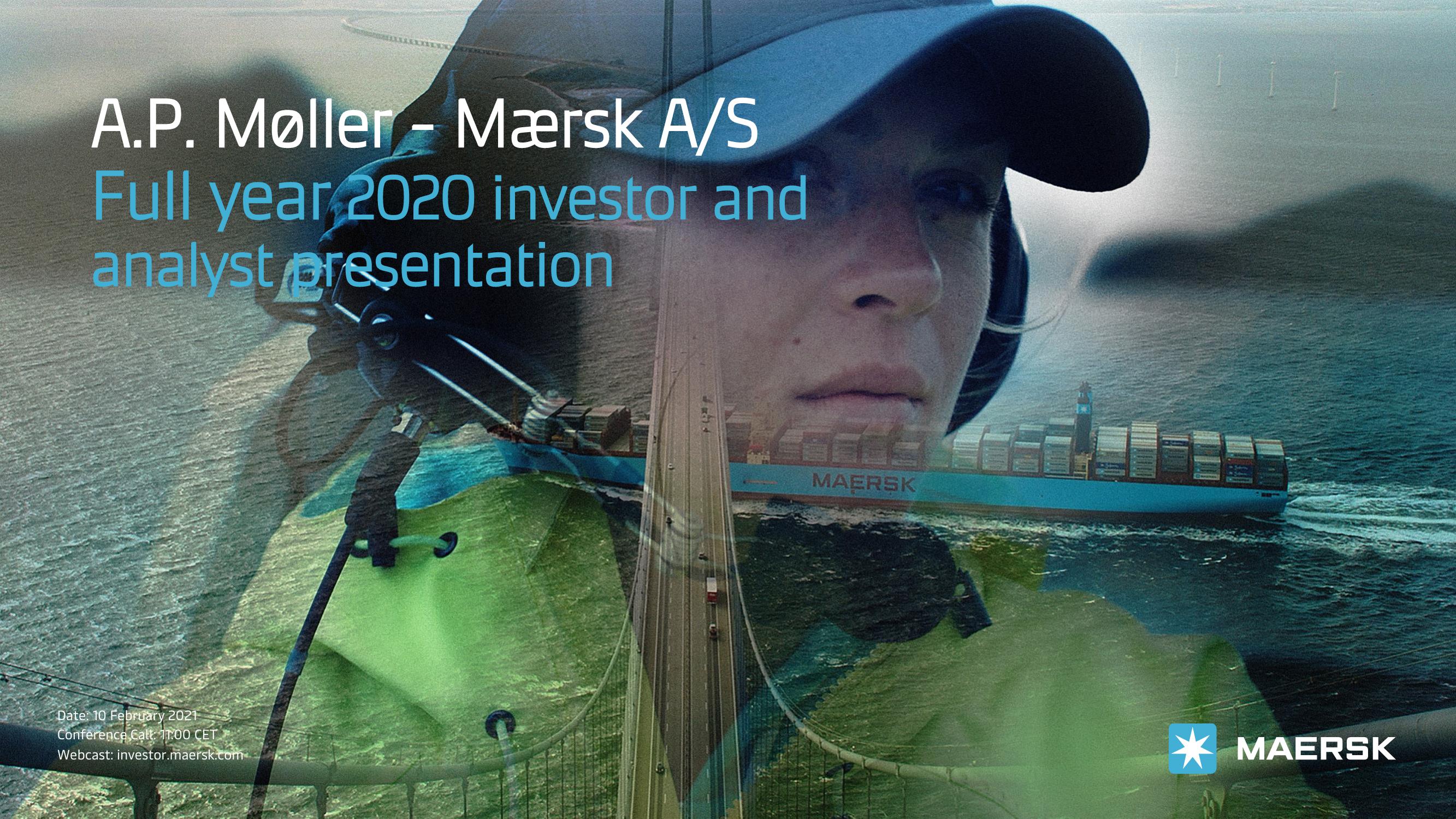 Maersk Investor Presentation Deck image