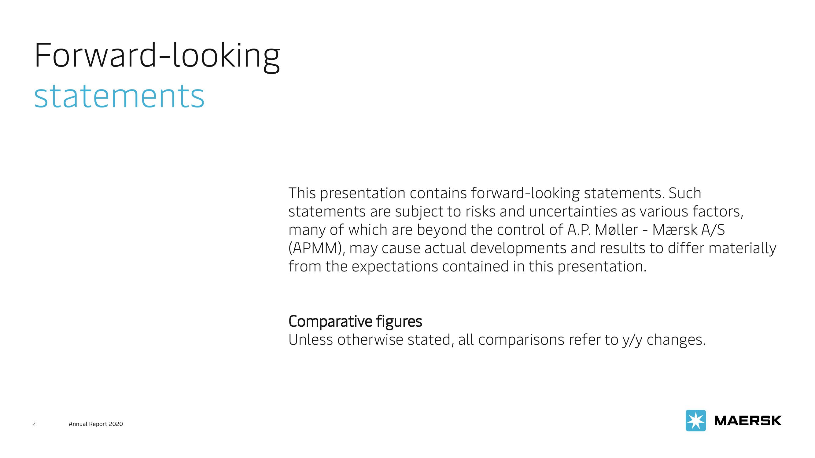 Maersk Investor Presentation Deck slide image #2