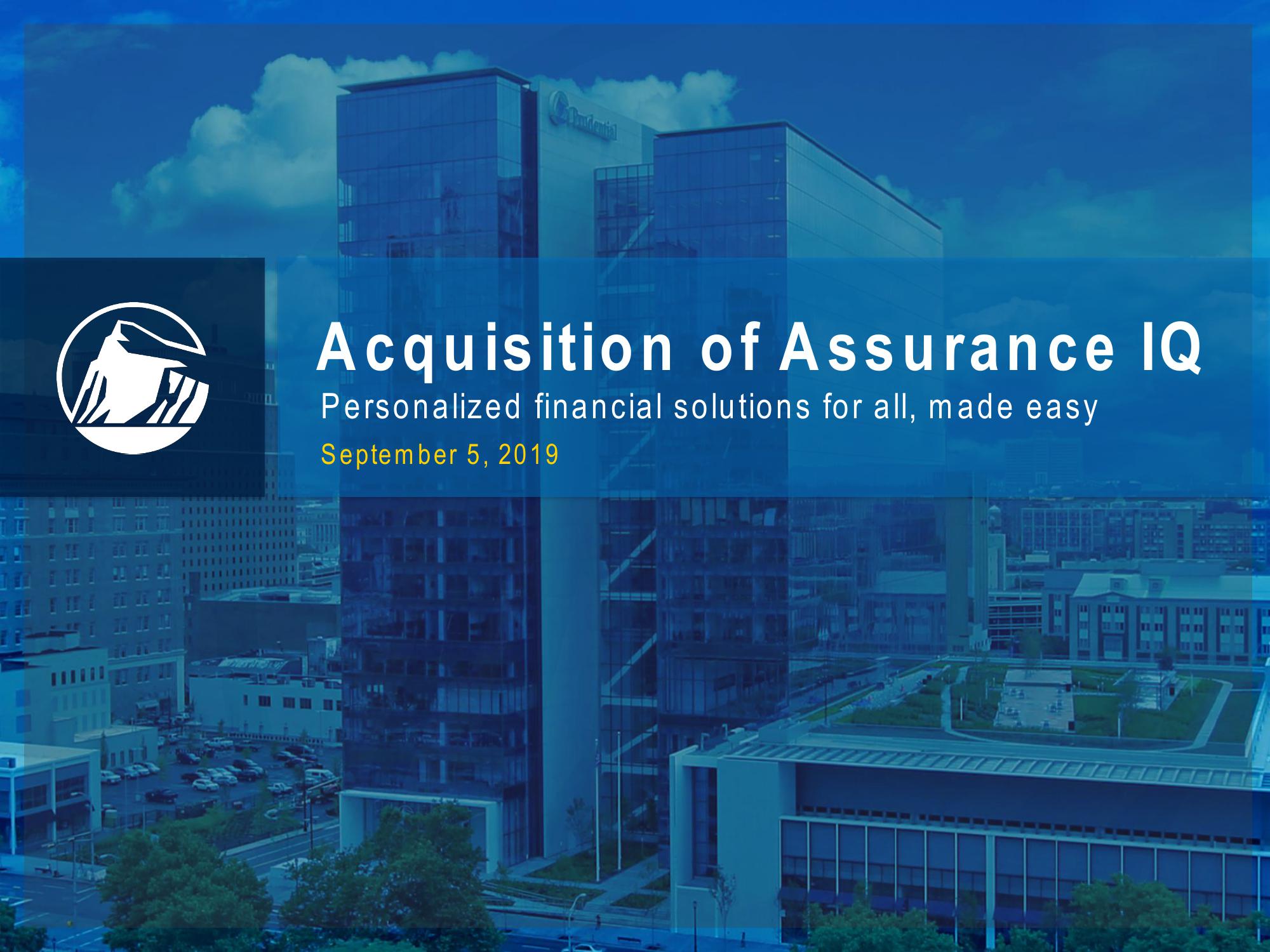 Acquisition of Assurance IQ image