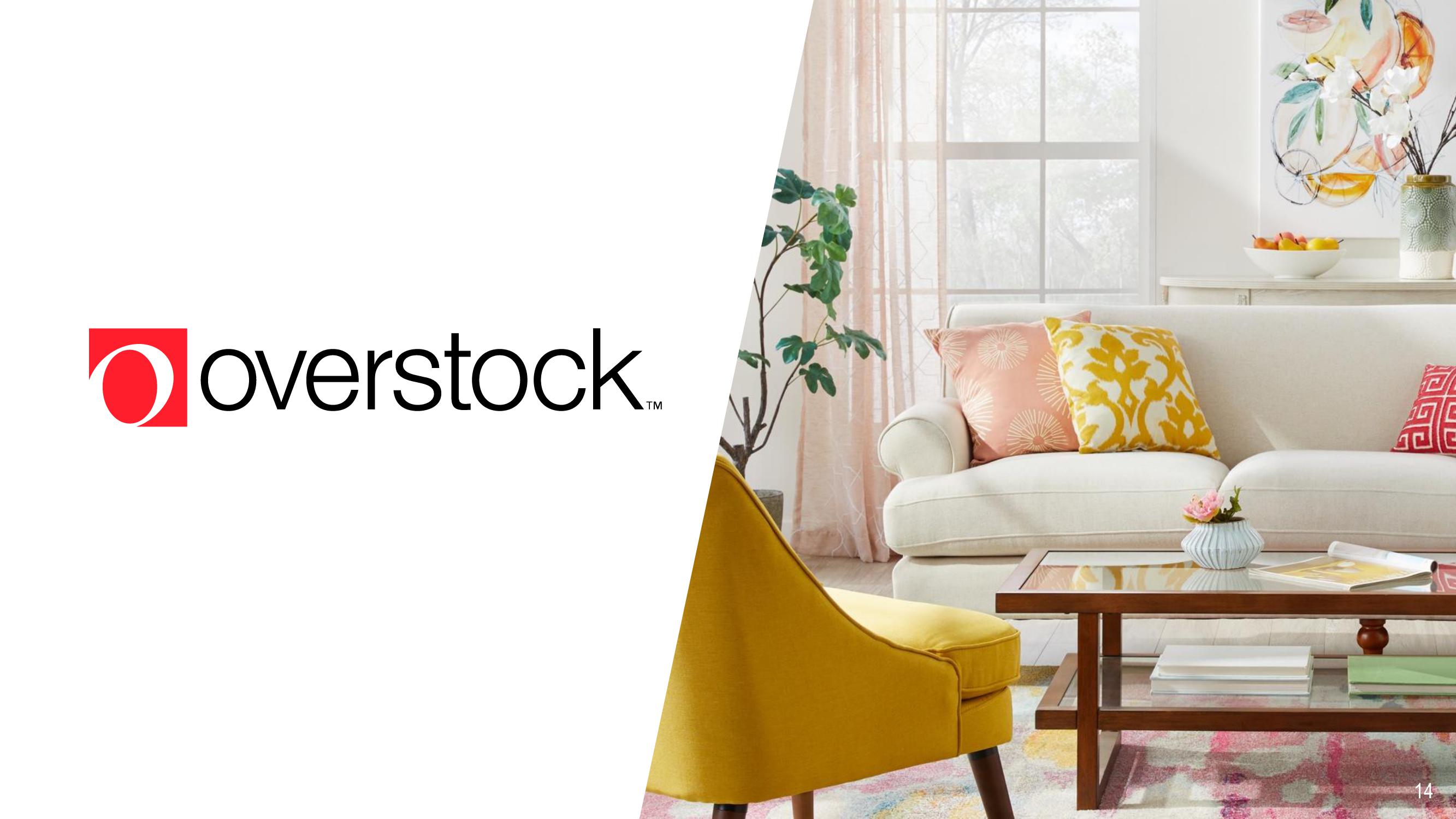 Overstock Results Presentation Deck slide image #14