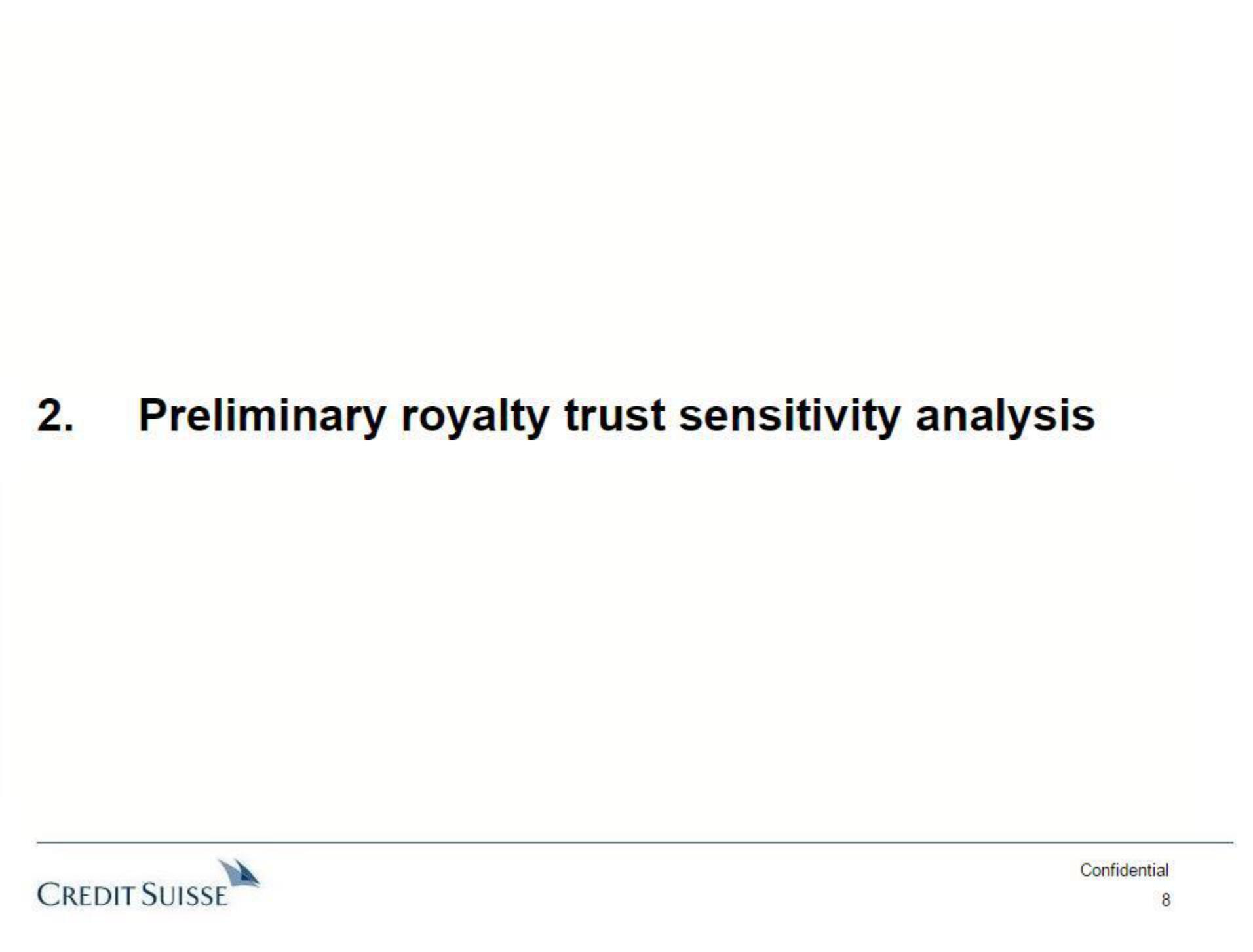 Credit Suisse Investment Banking Pitch Book slide image #9