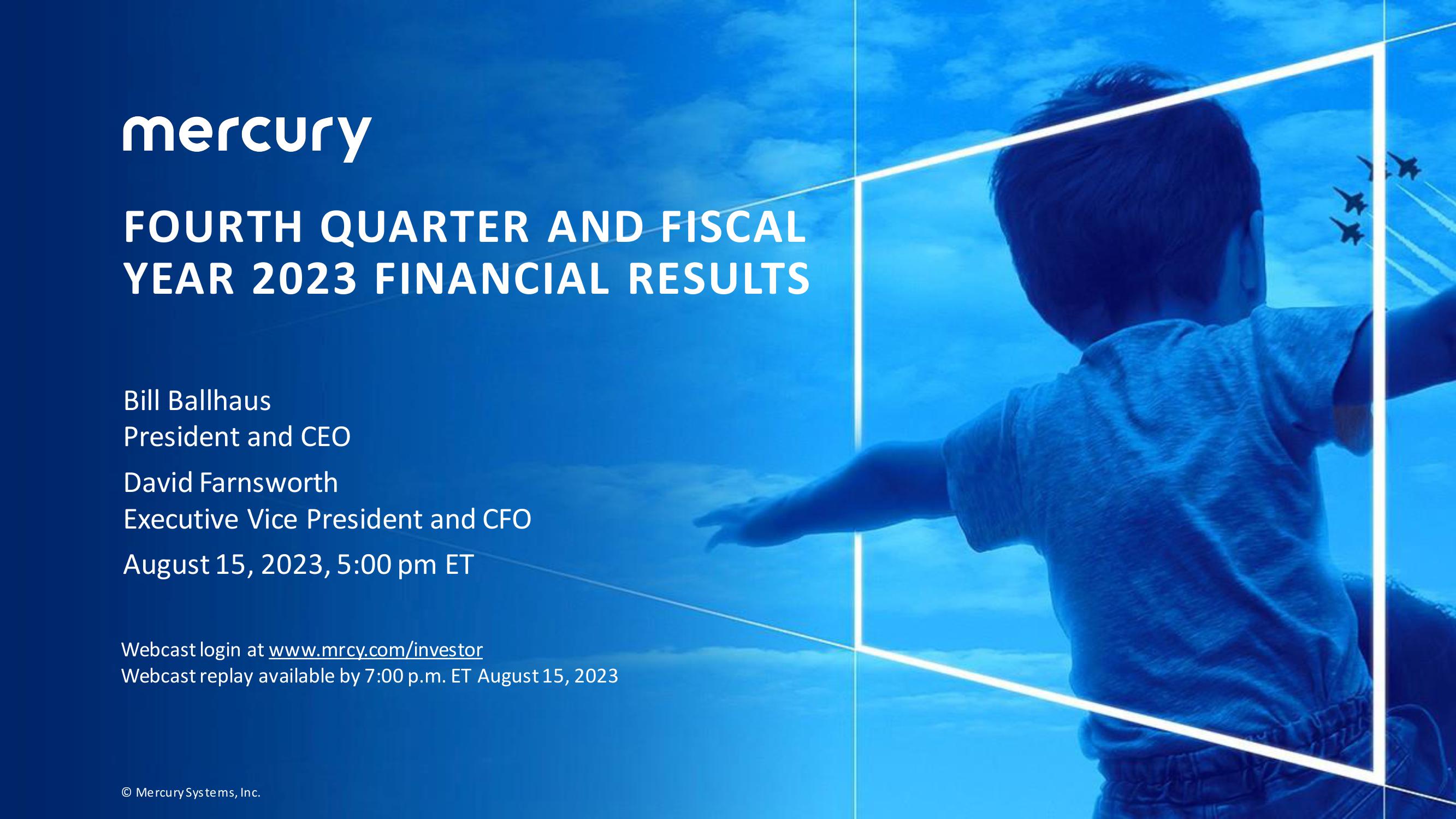 Fourth Quarter and Fiscal Year 2023 Financial Results image