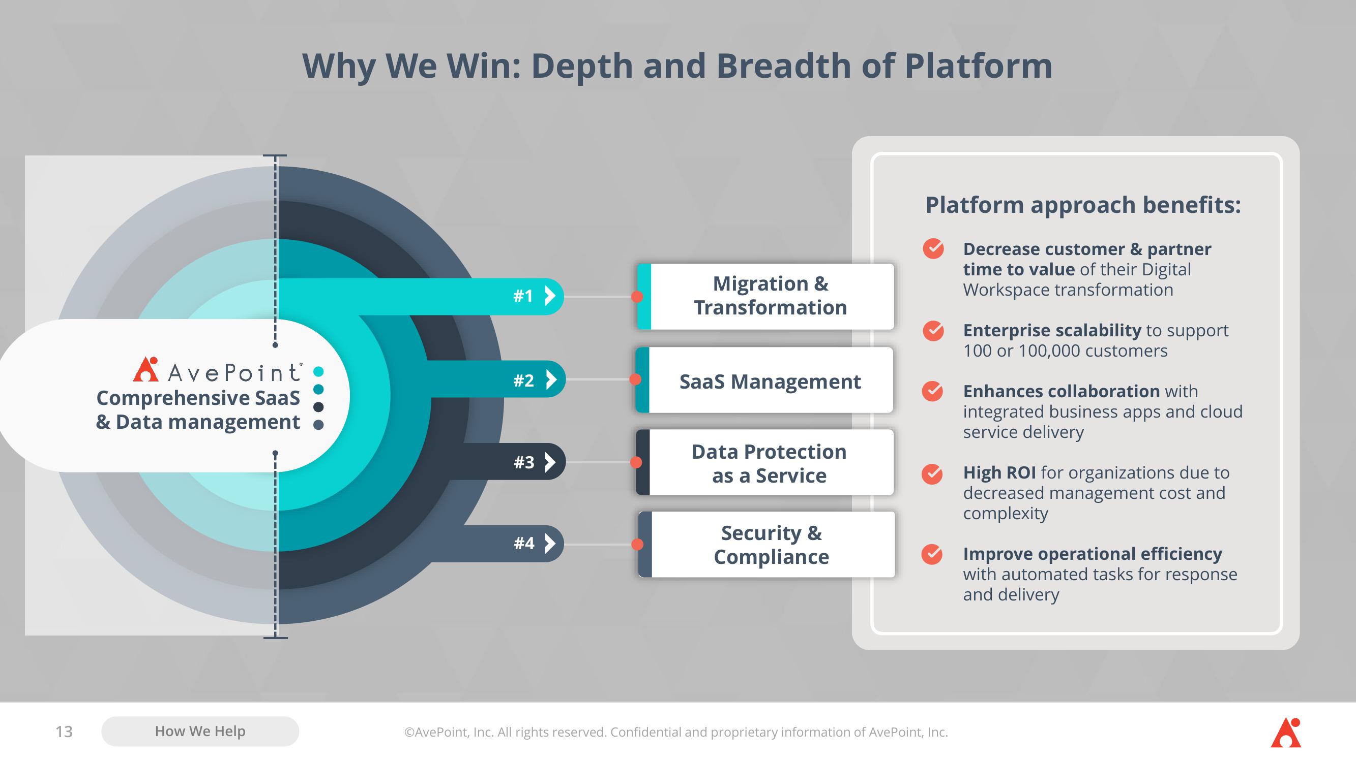 AvePoint Investor Presentation Deck slide image #13