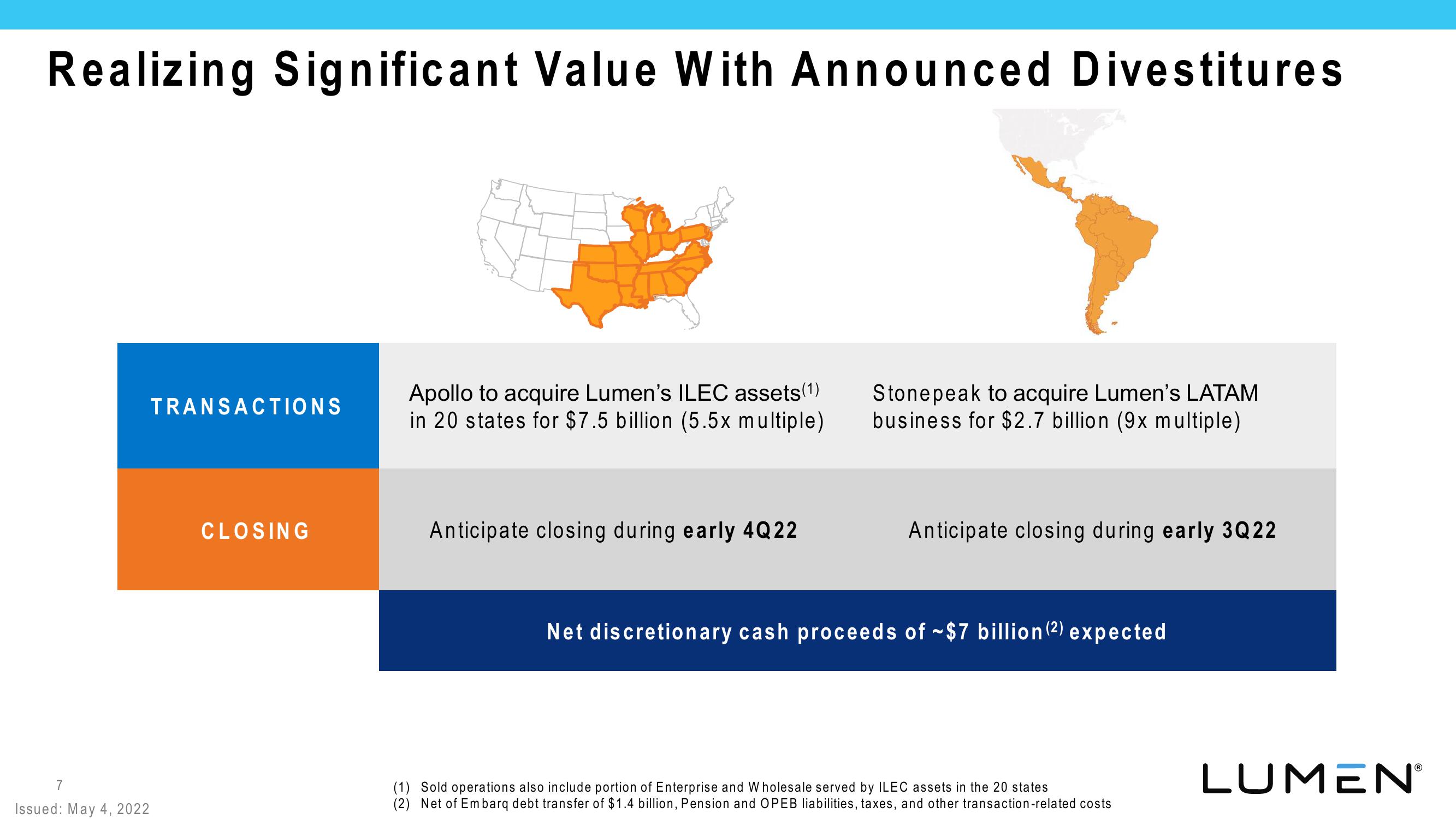 Lumen Investor Presentation Deck slide image #7