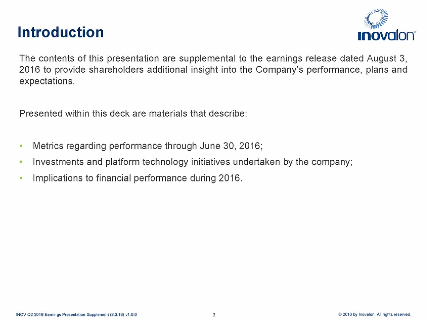 Inovalon Results Presentation Deck slide image #3