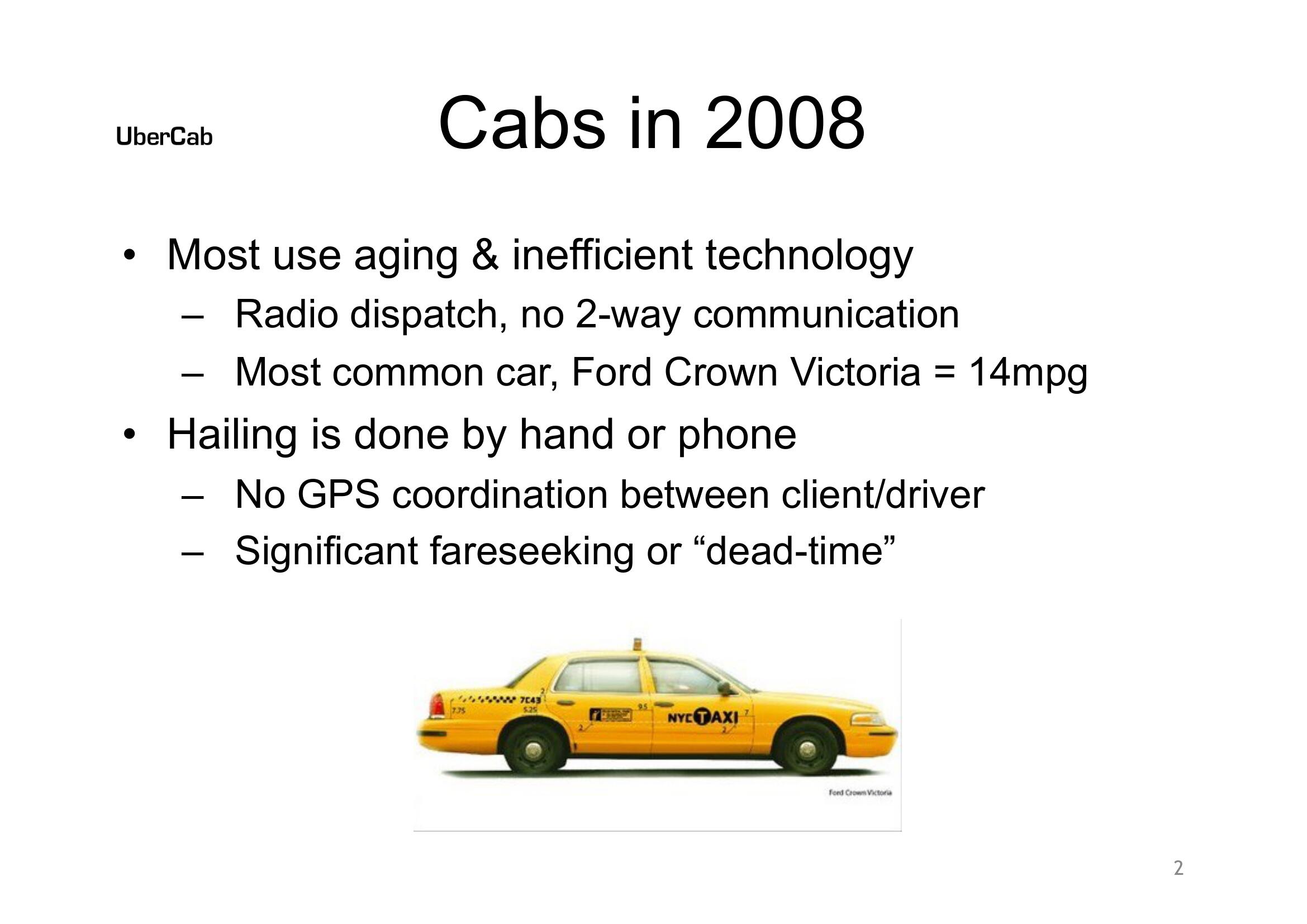 Uber Start Up Pitch Deck slide image #2