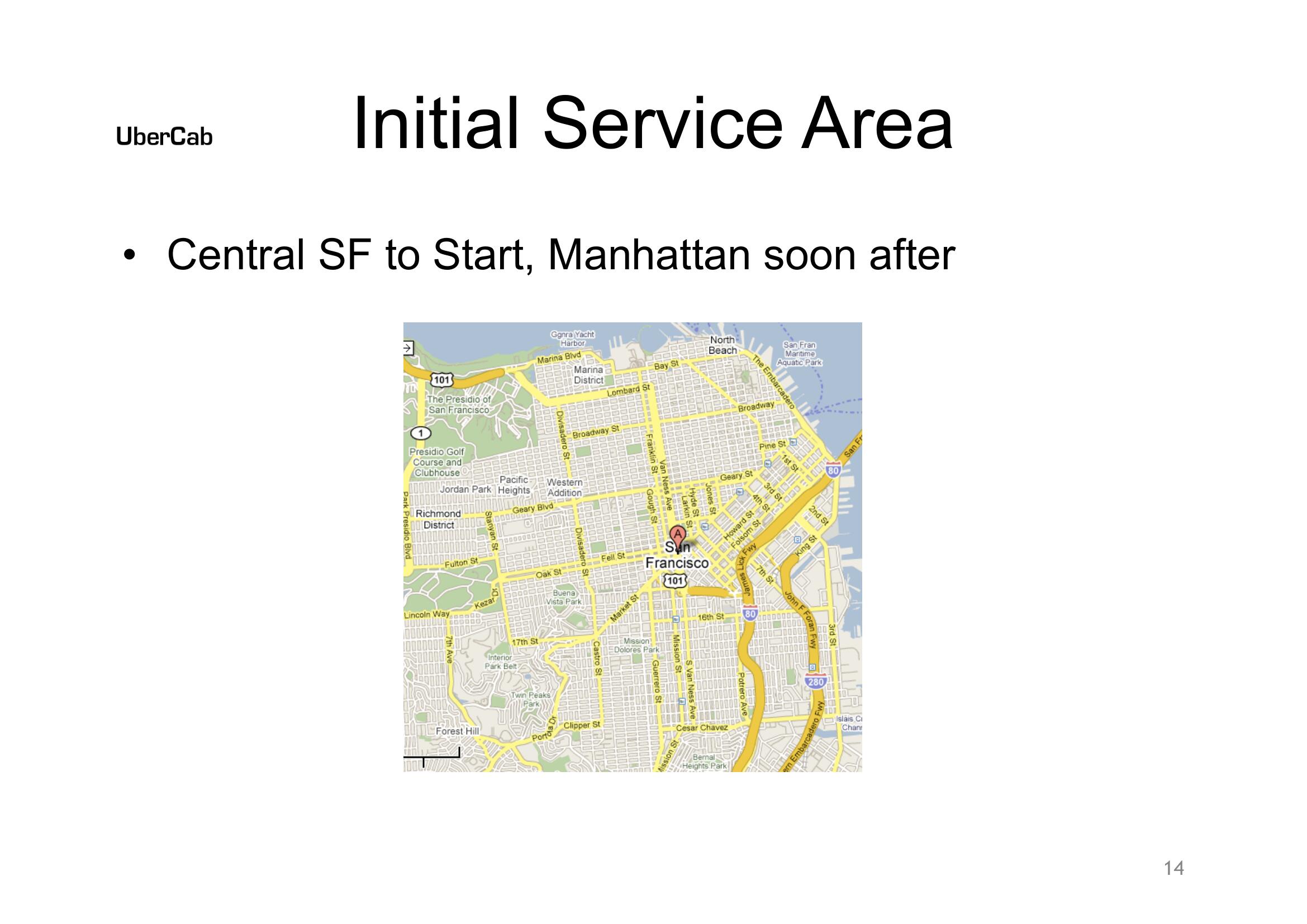 Uber Start Up Pitch Deck slide image #14