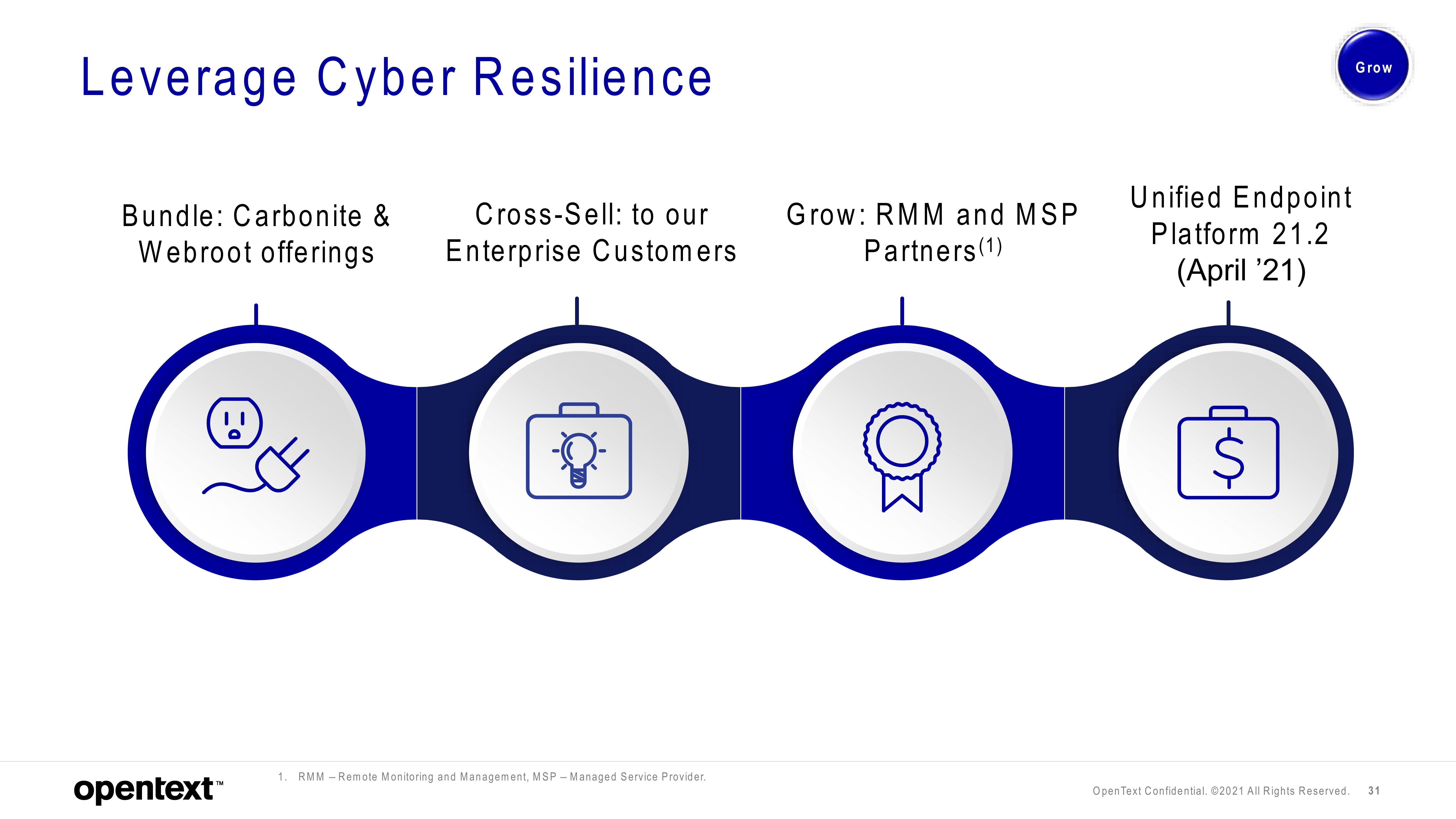 OpenText Investor Presentation Deck slide image #31