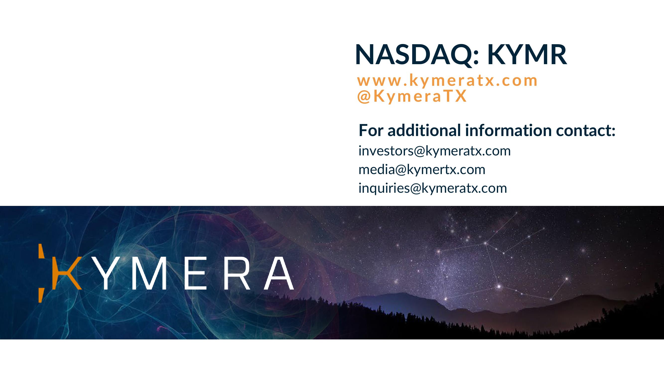 Kymera Investor Presentation Deck slide image #41