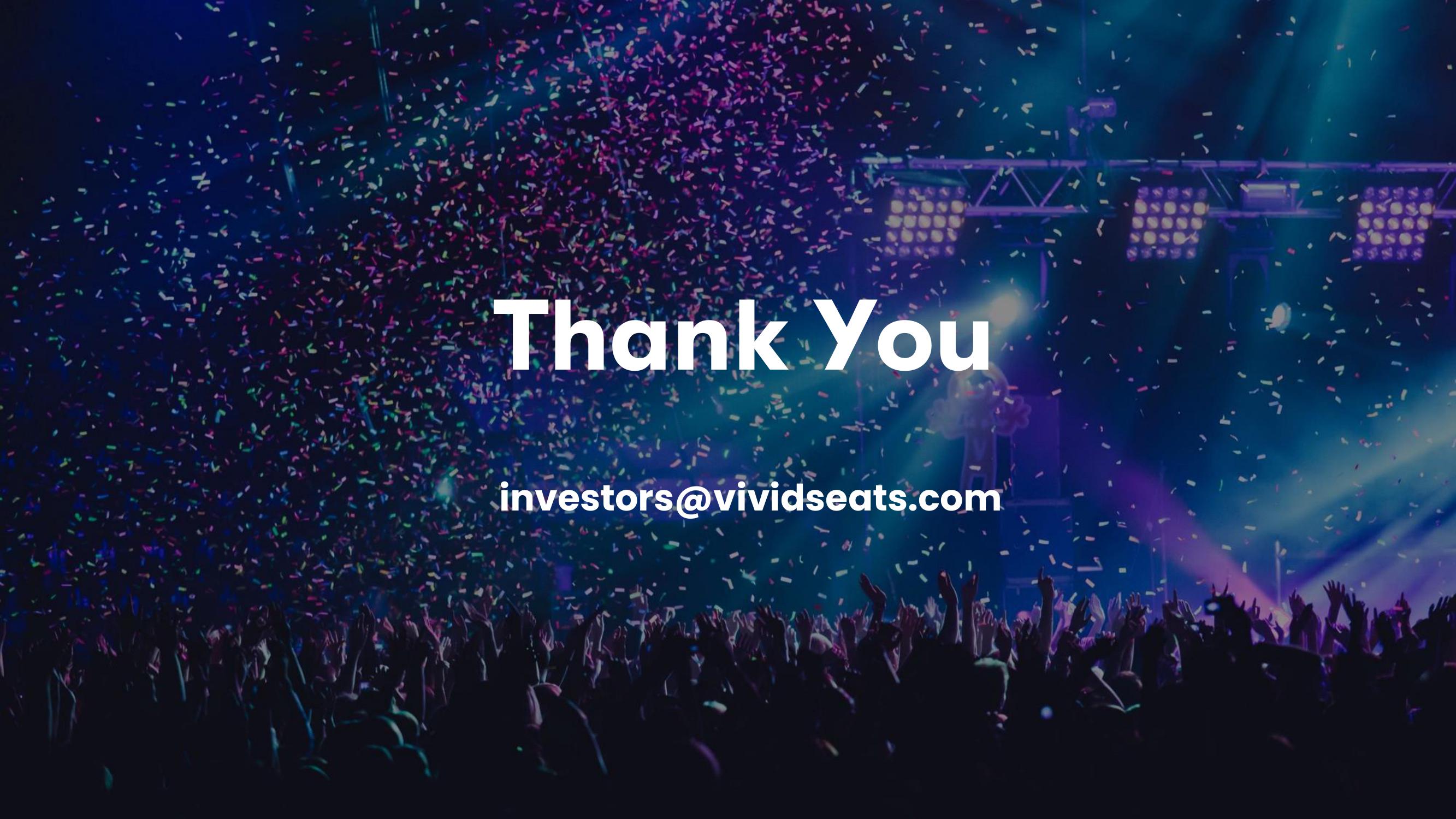 Vivid Seats Results Presentation Deck slide image #17