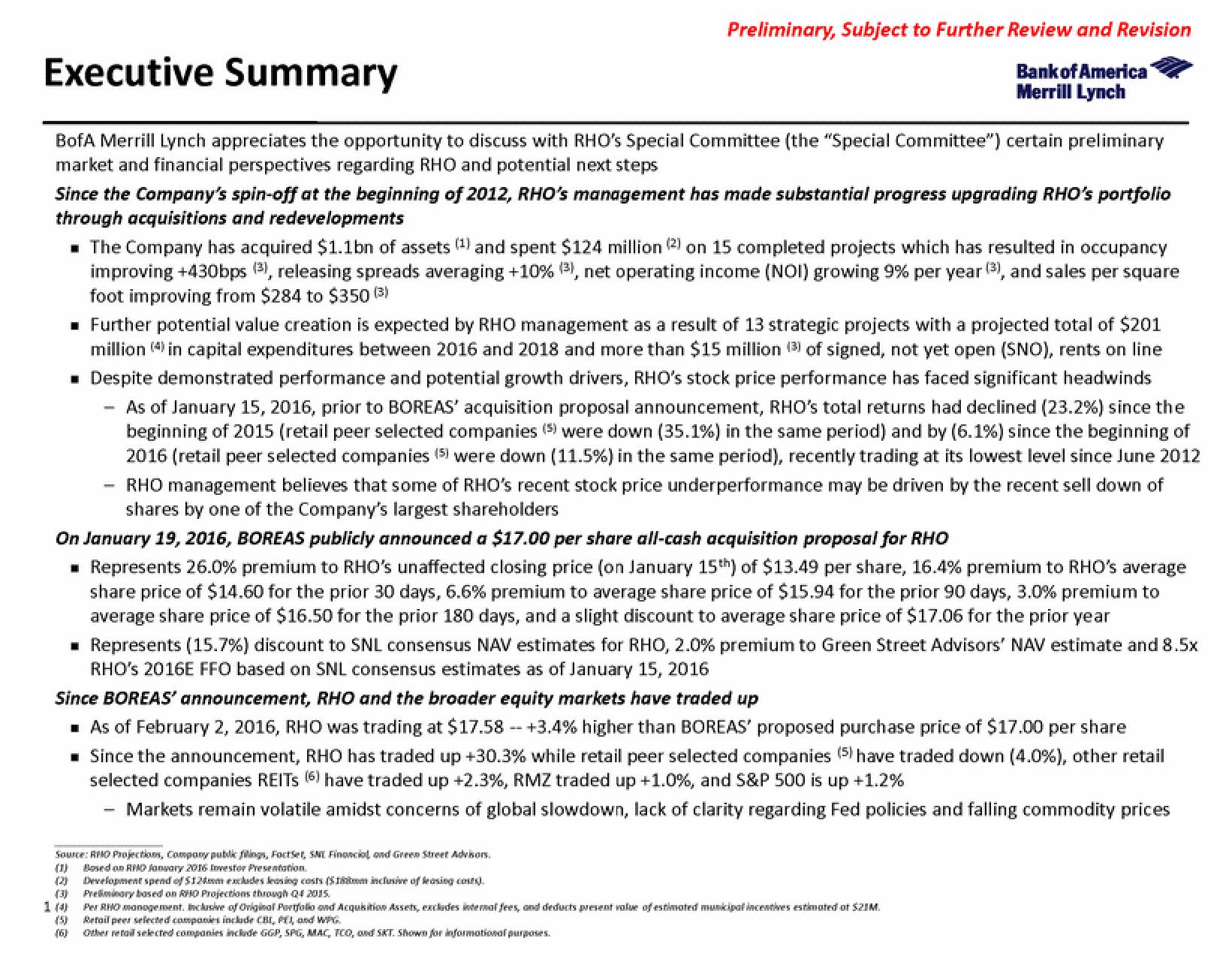 Bank of America Investment Banking Pitch Book slide image #5