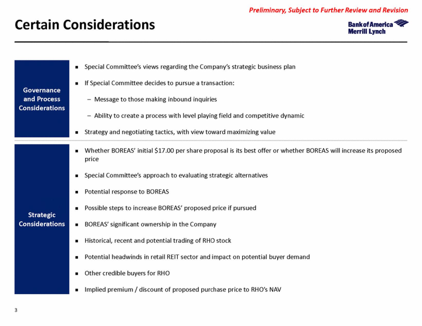 Bank of America Investment Banking Pitch Book slide image #7