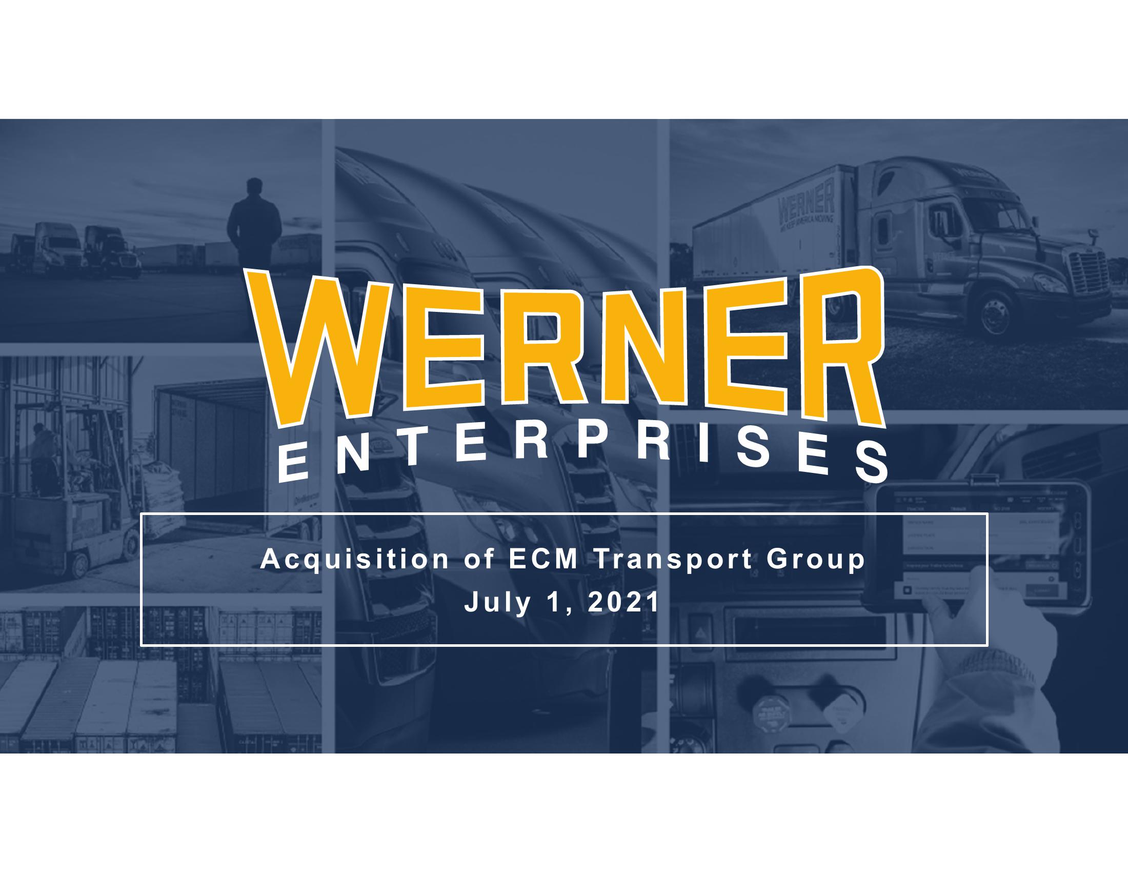 Acquisition of ECM Transport Group  image