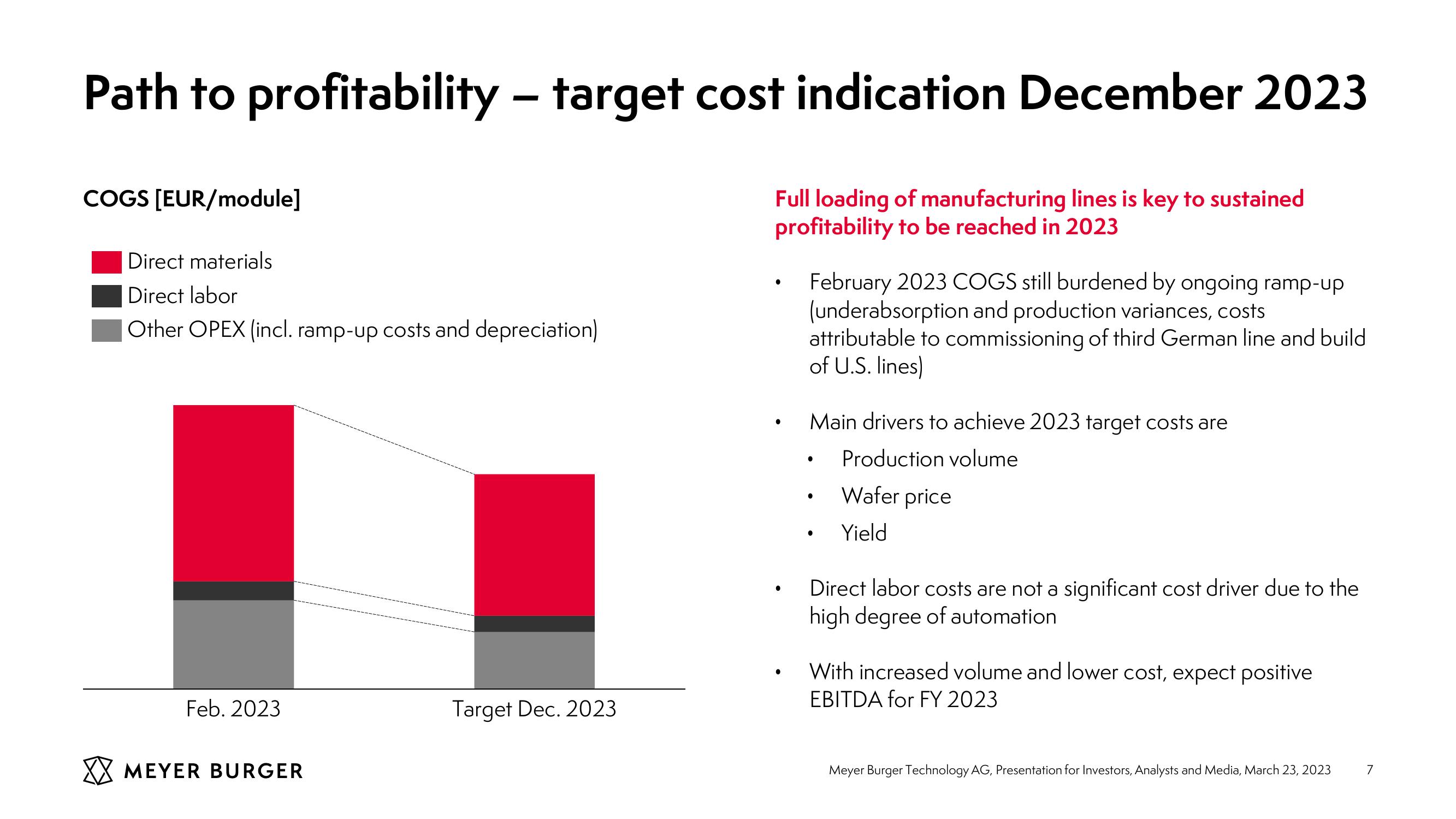 Meyer Burger Investor Presentation slide image #7