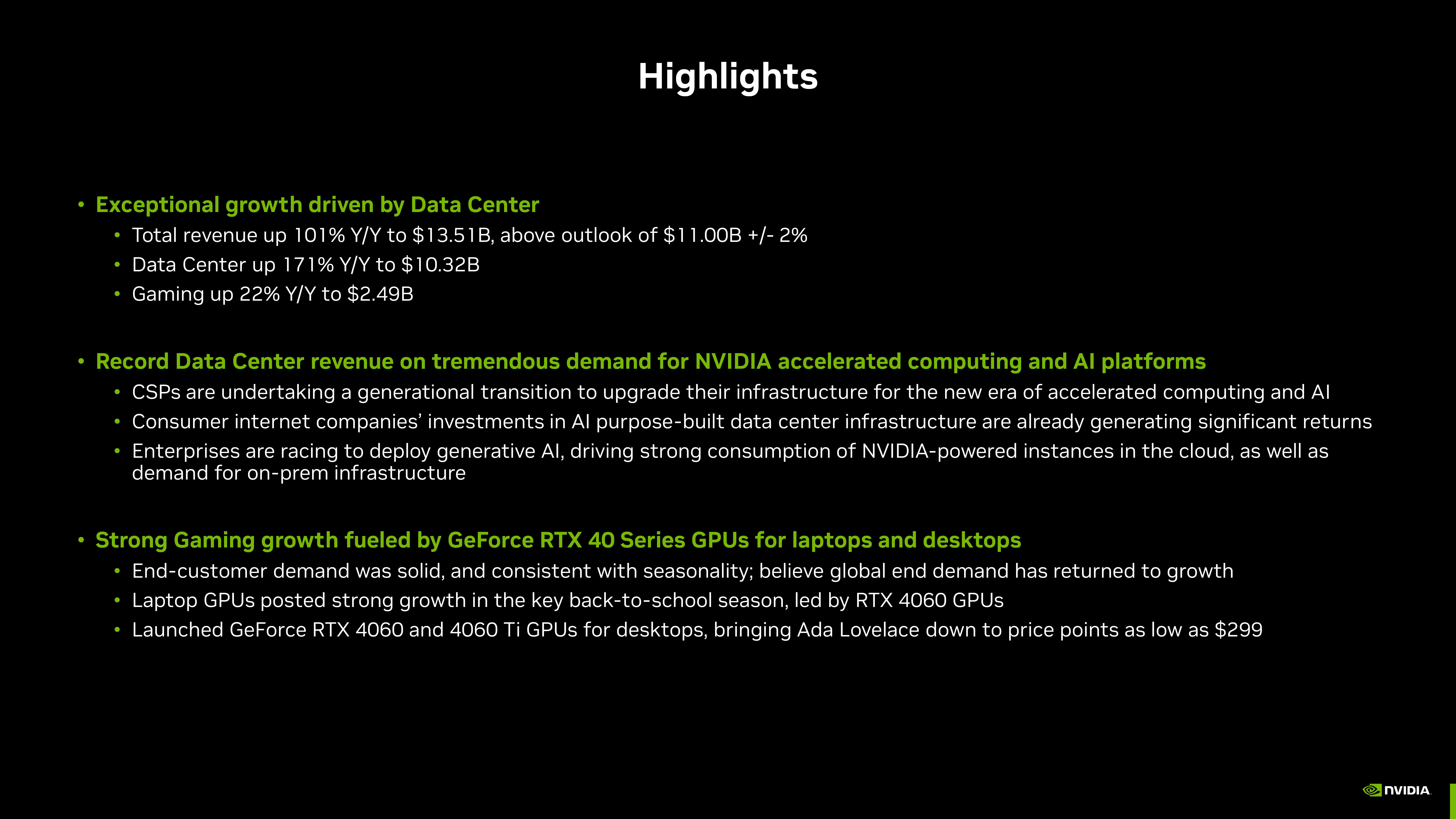 NVIDIA Investor Presentation Deck slide image #5