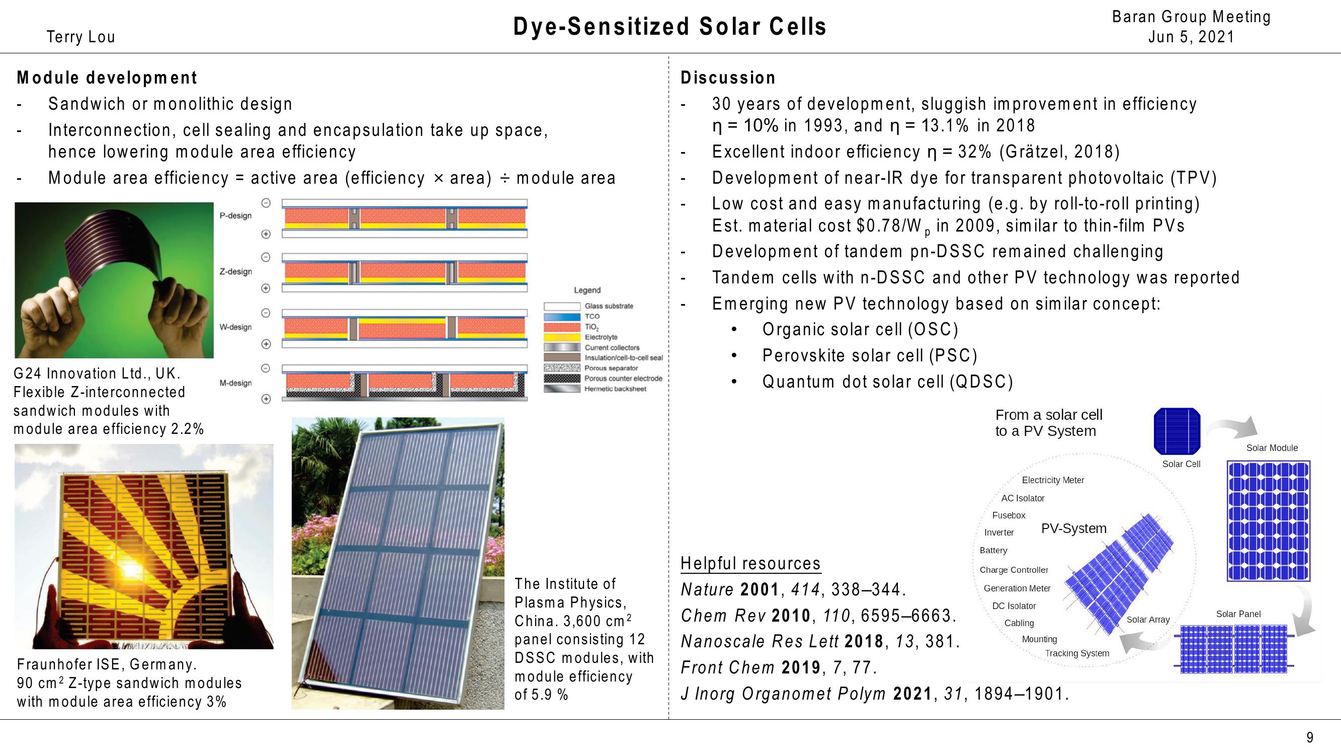 Baran Group Meeting slide image #9