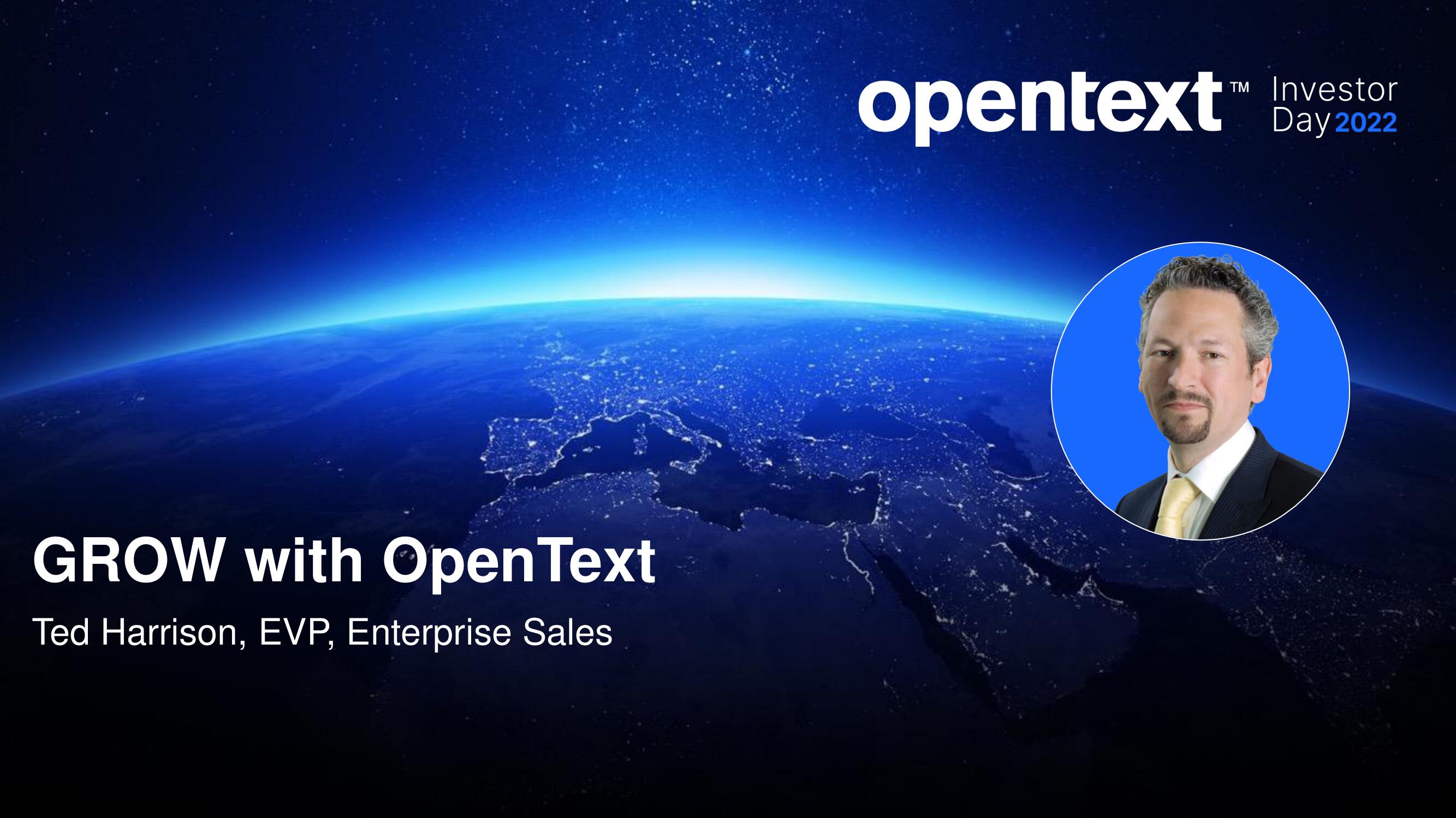 OpenText Investor Day Presentation Deck slide image #37