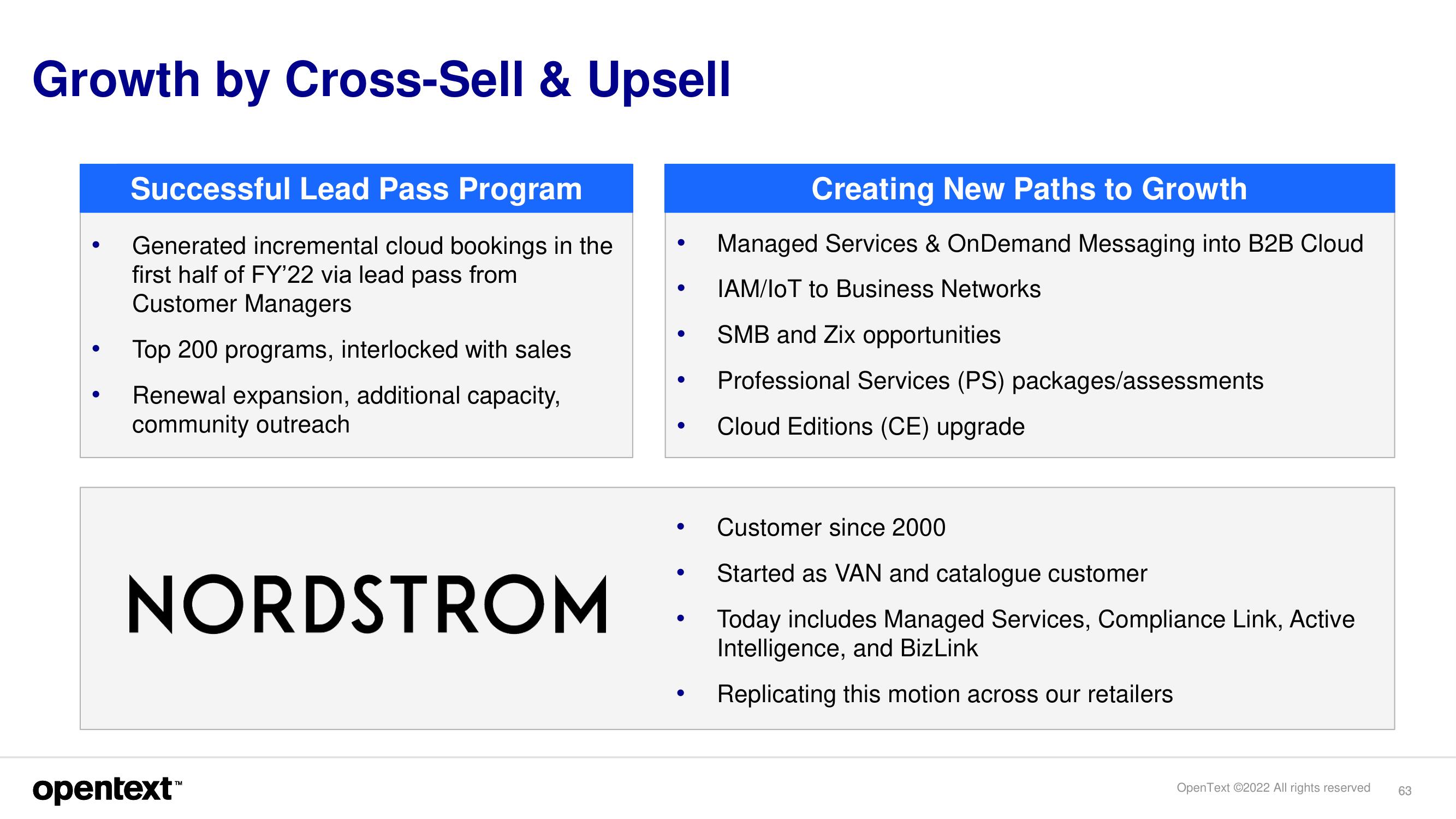 OpenText Investor Day Presentation Deck slide image #63