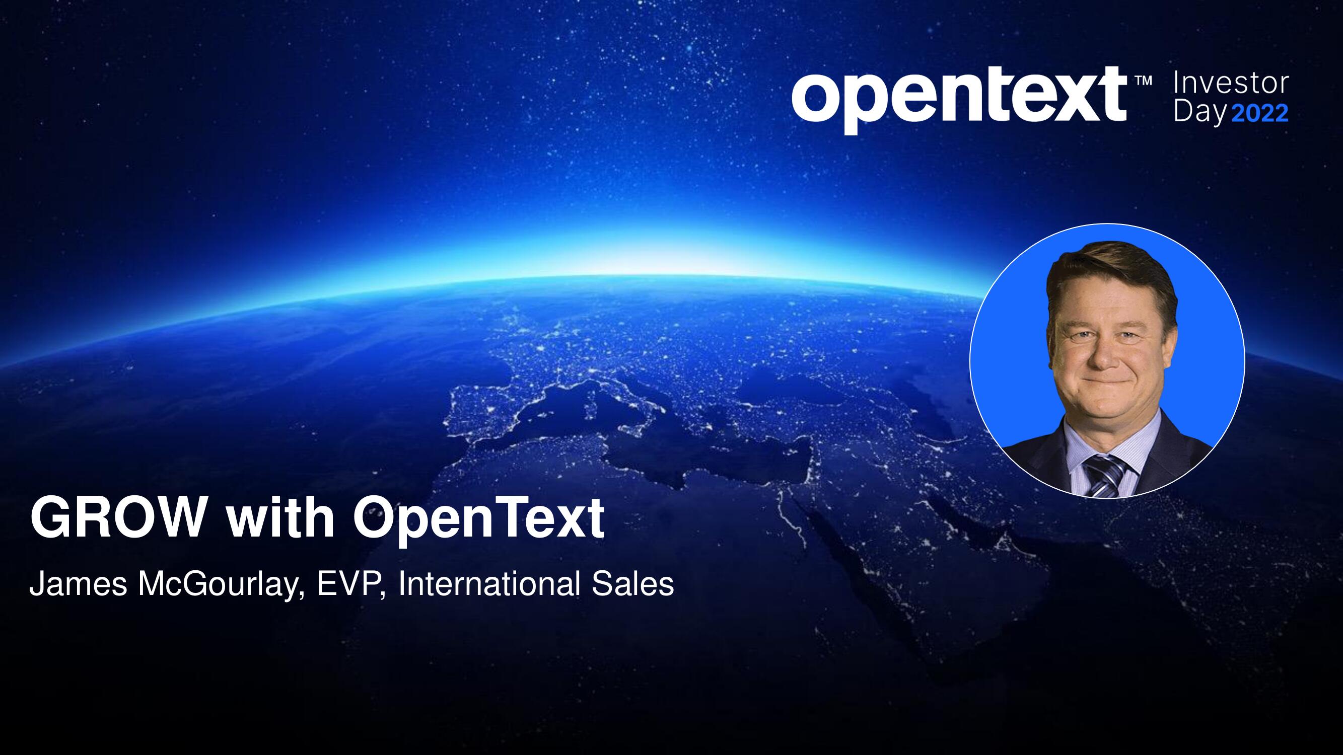 OpenText Investor Day Presentation Deck slide image #47