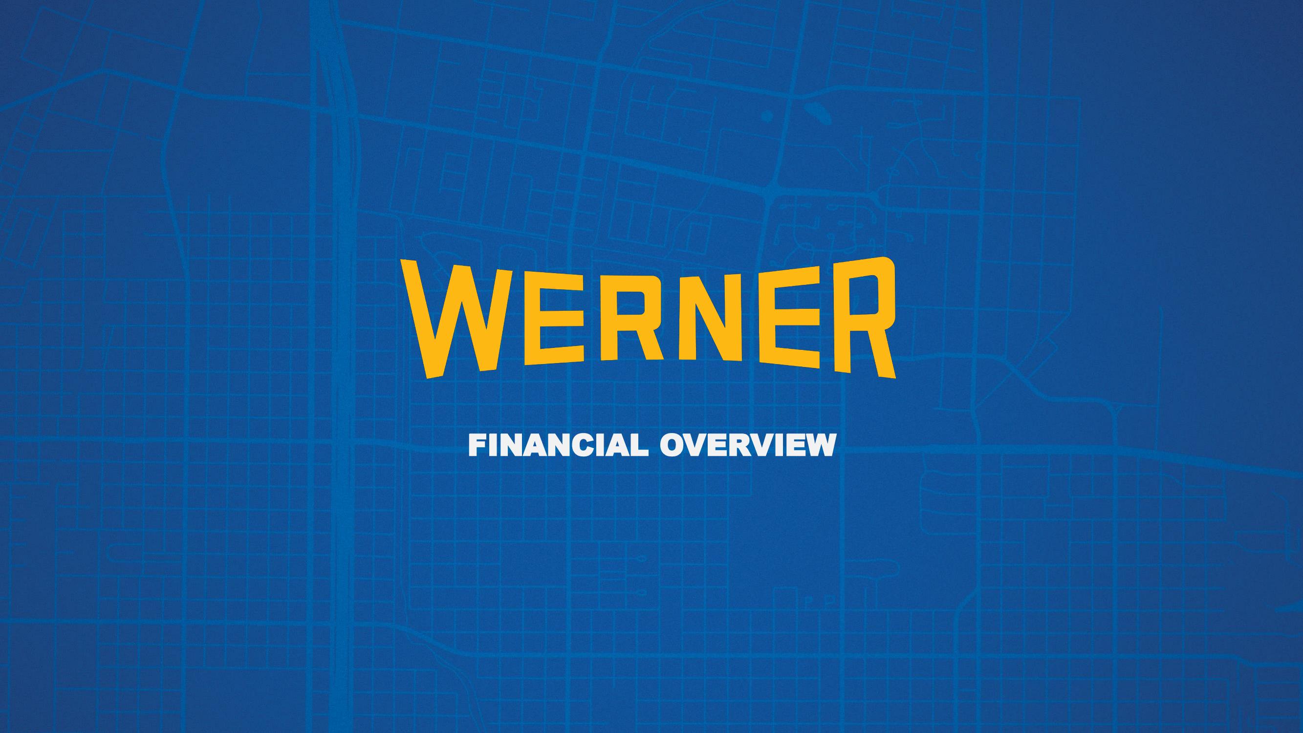 Werner Investor Presentation slide image #32