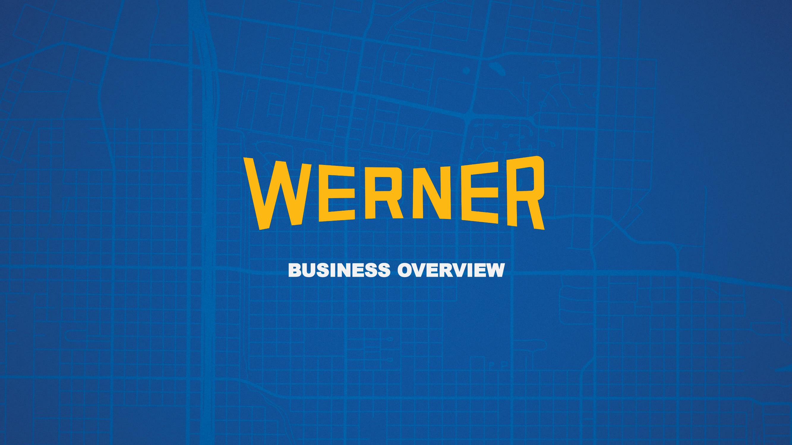 Werner Investor Presentation slide image #5