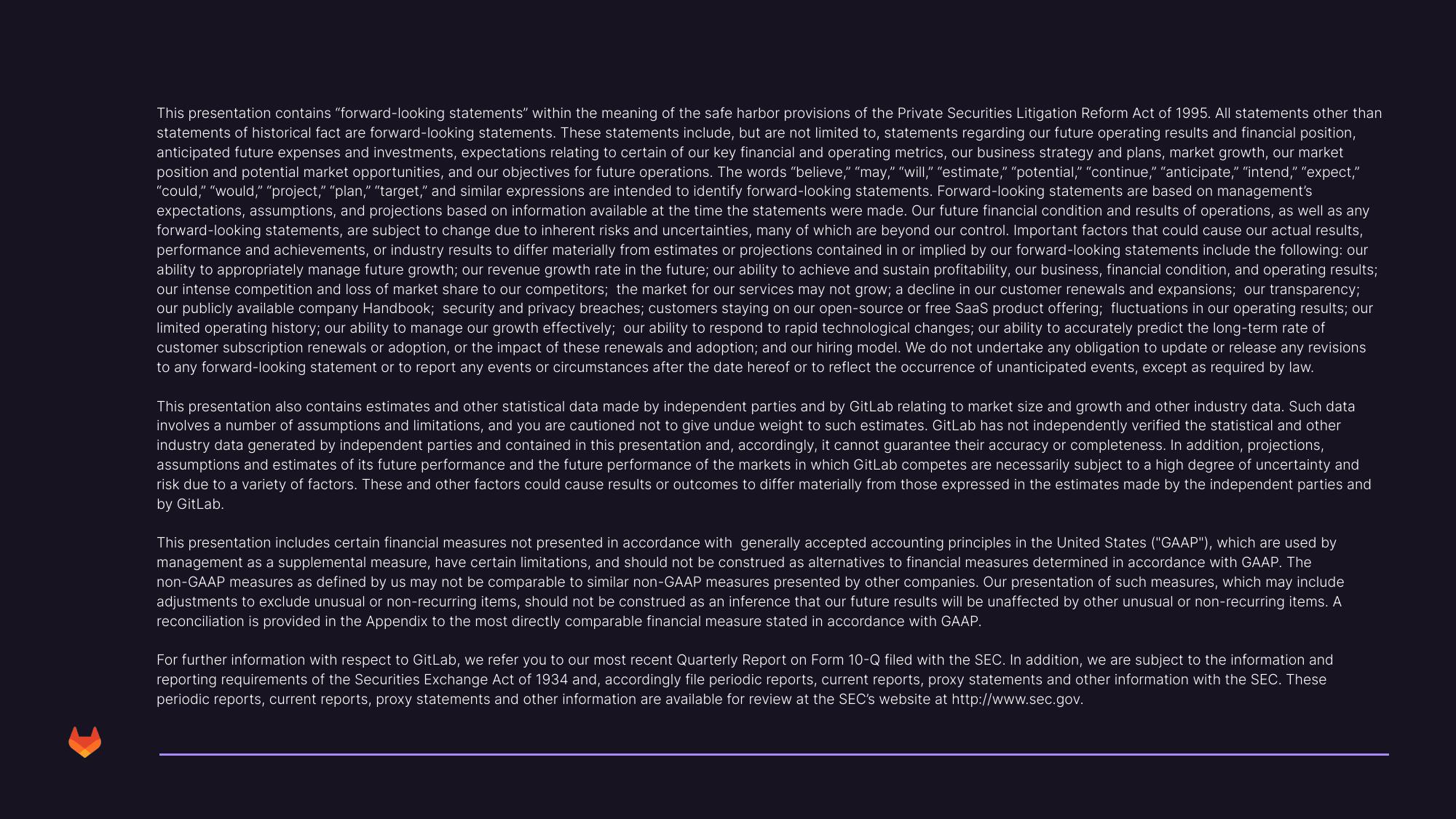 GitLab Results Presentation Deck slide image #2