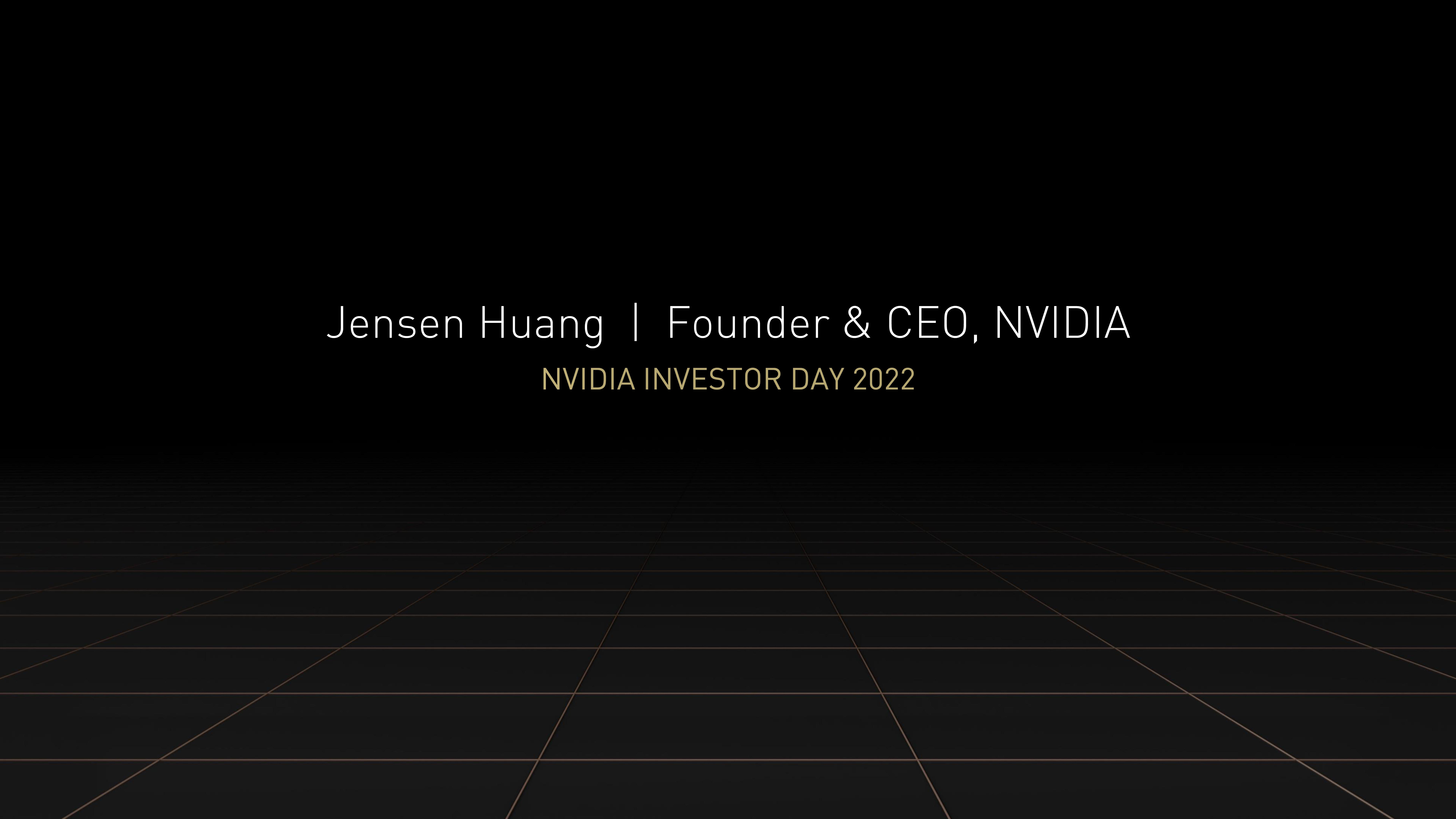 NVIDIA Investor Day Presentation Deck slide image #4