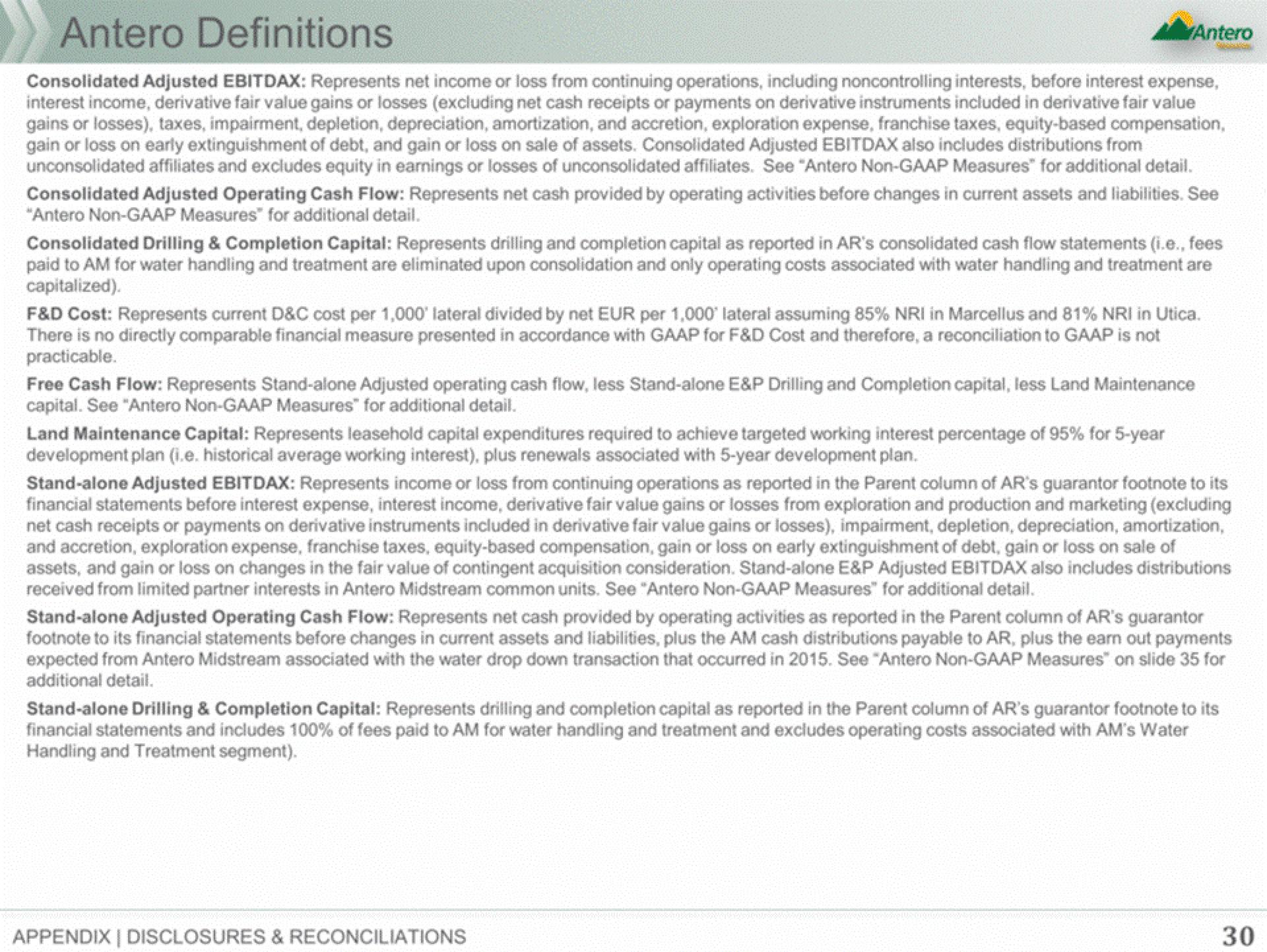 Antero Midstream Partners Investor Presentation Deck slide image #30