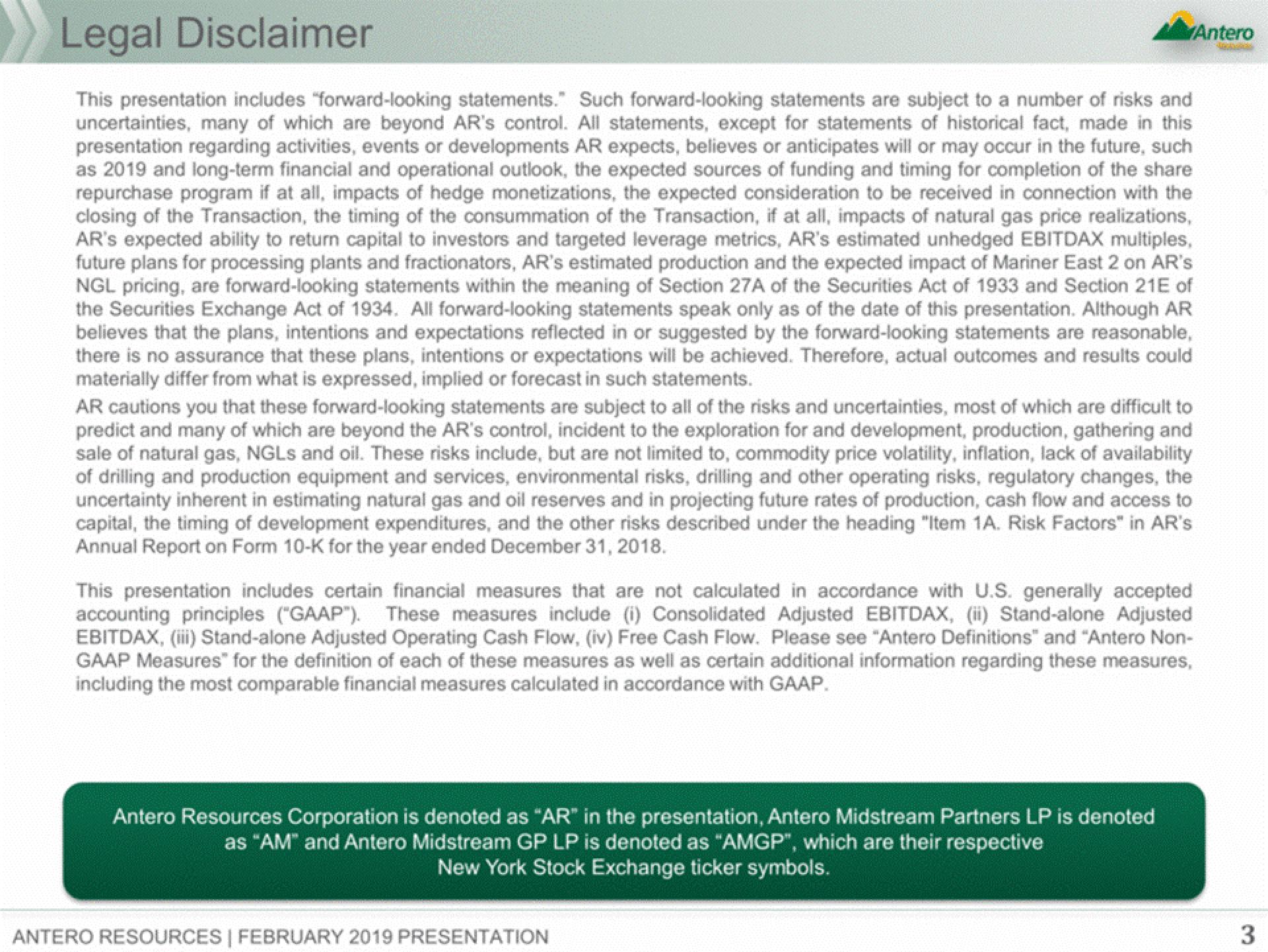 Antero Midstream Partners Investor Presentation Deck slide image #3