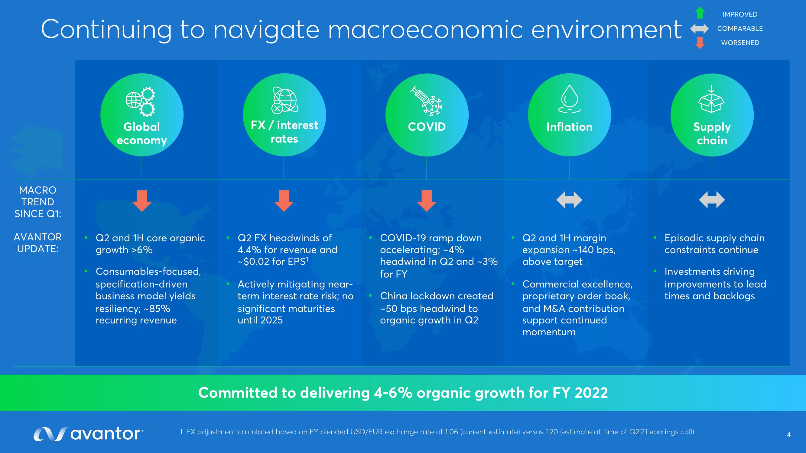 Avantor Results Presentation Deck slide image #4