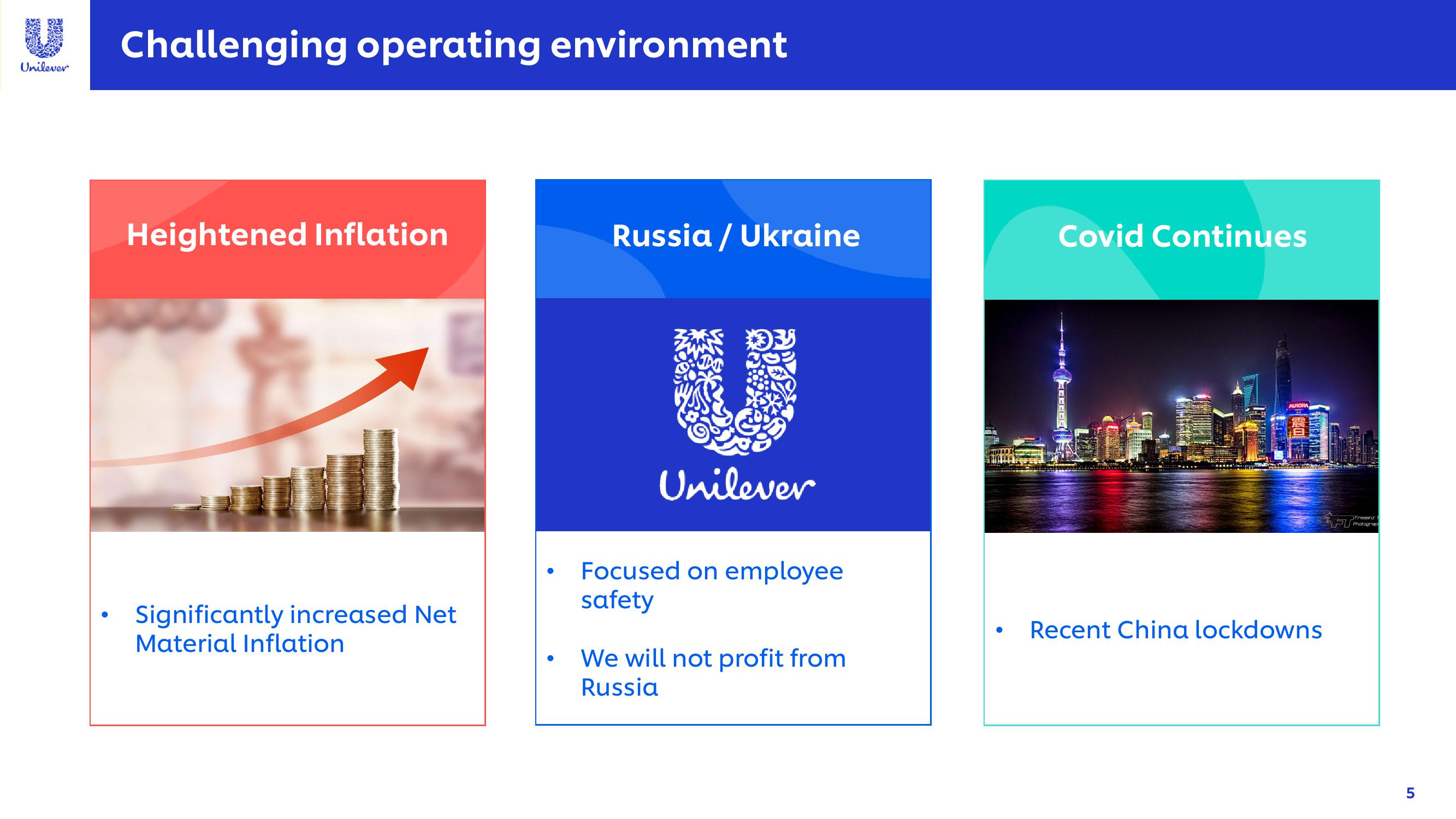 Unilever Results Presentation Deck slide image #5