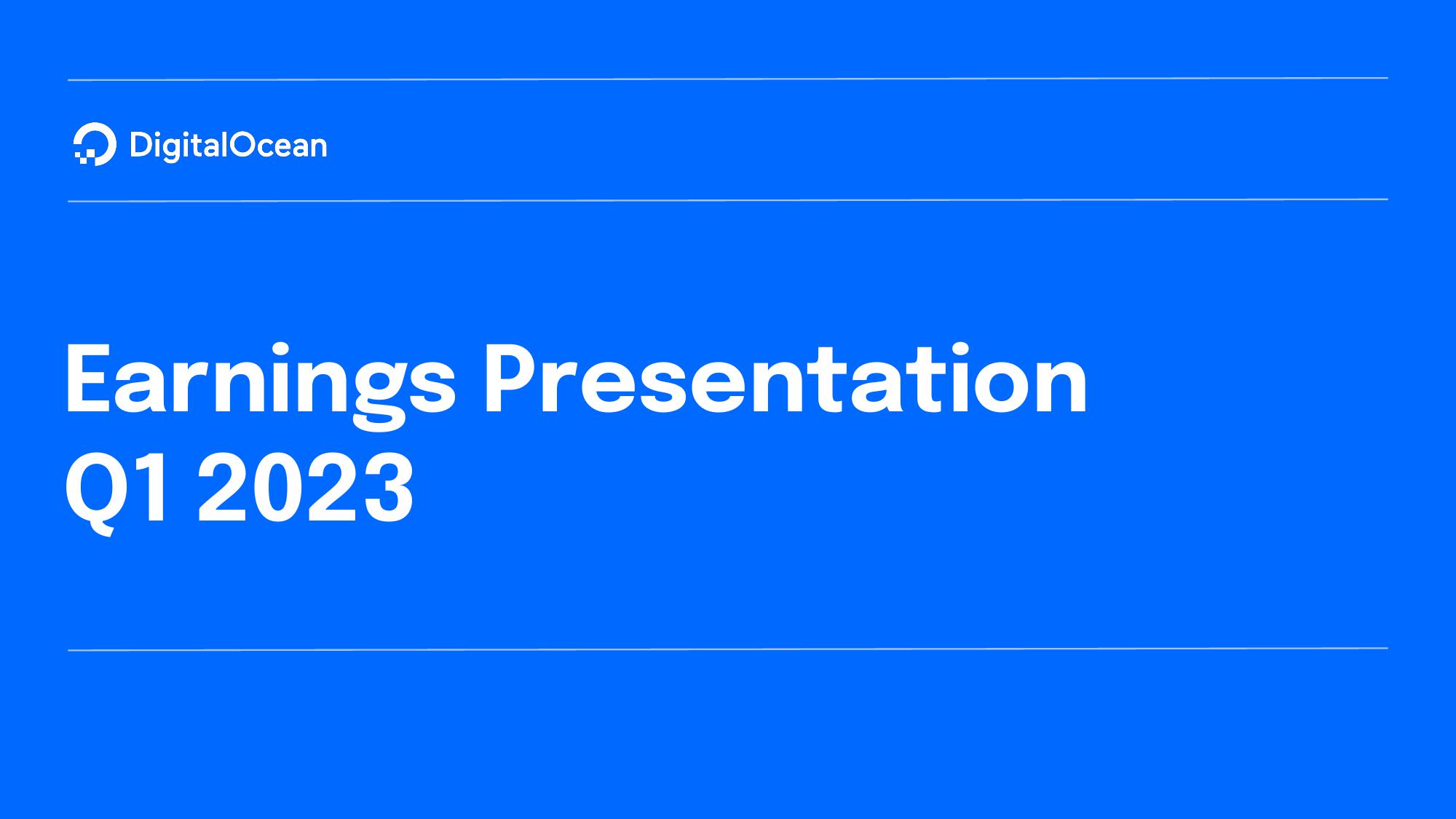 DigitalOcean Results Presentation Deck image