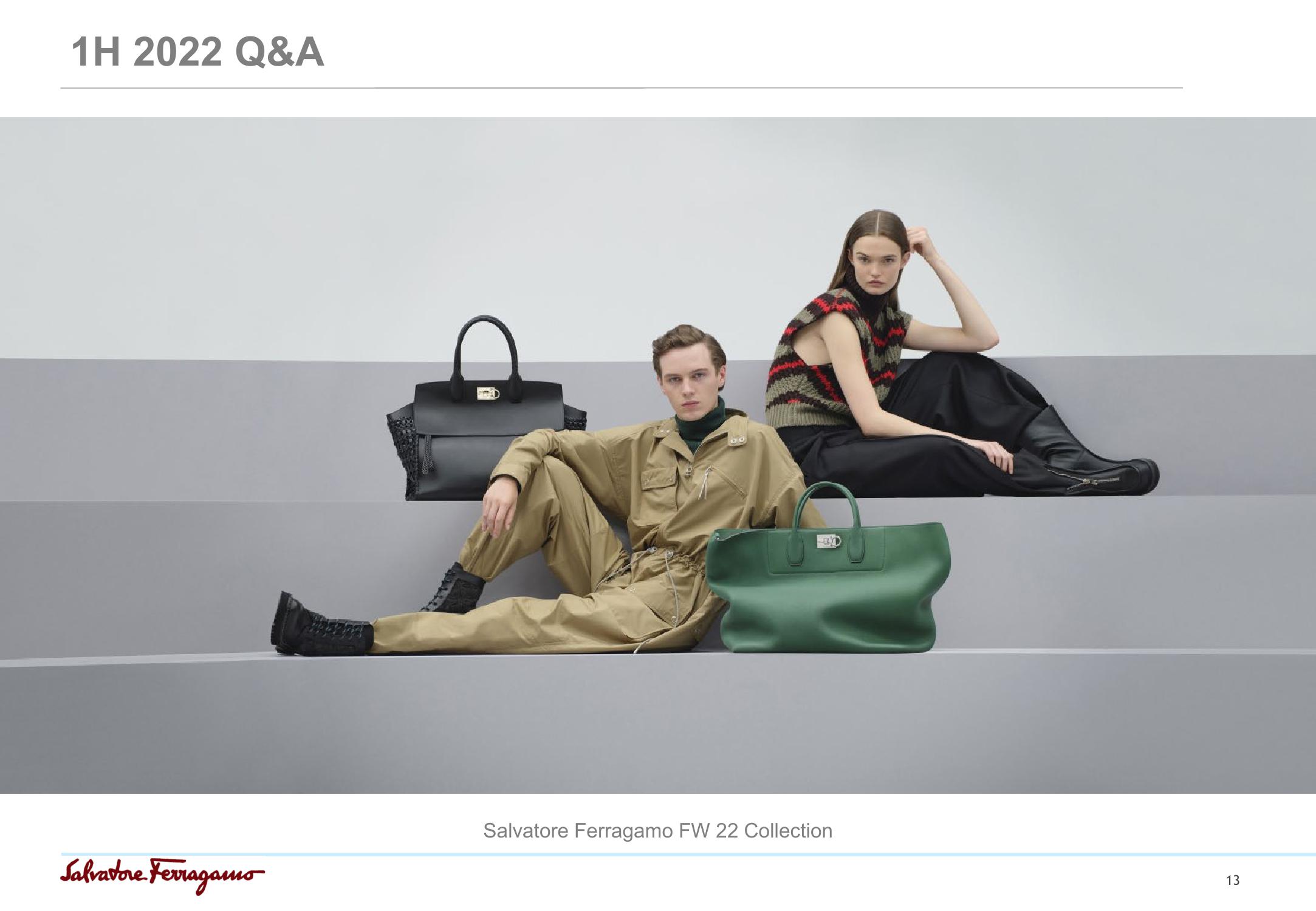 Salvatore Ferragamo Results Presentation Deck slide image #13