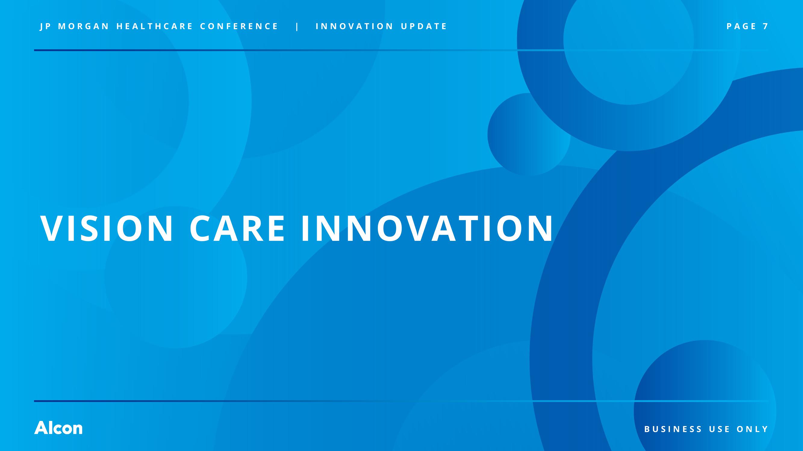 JP Morgan Healthcare Conference Innovation Update slide image #7