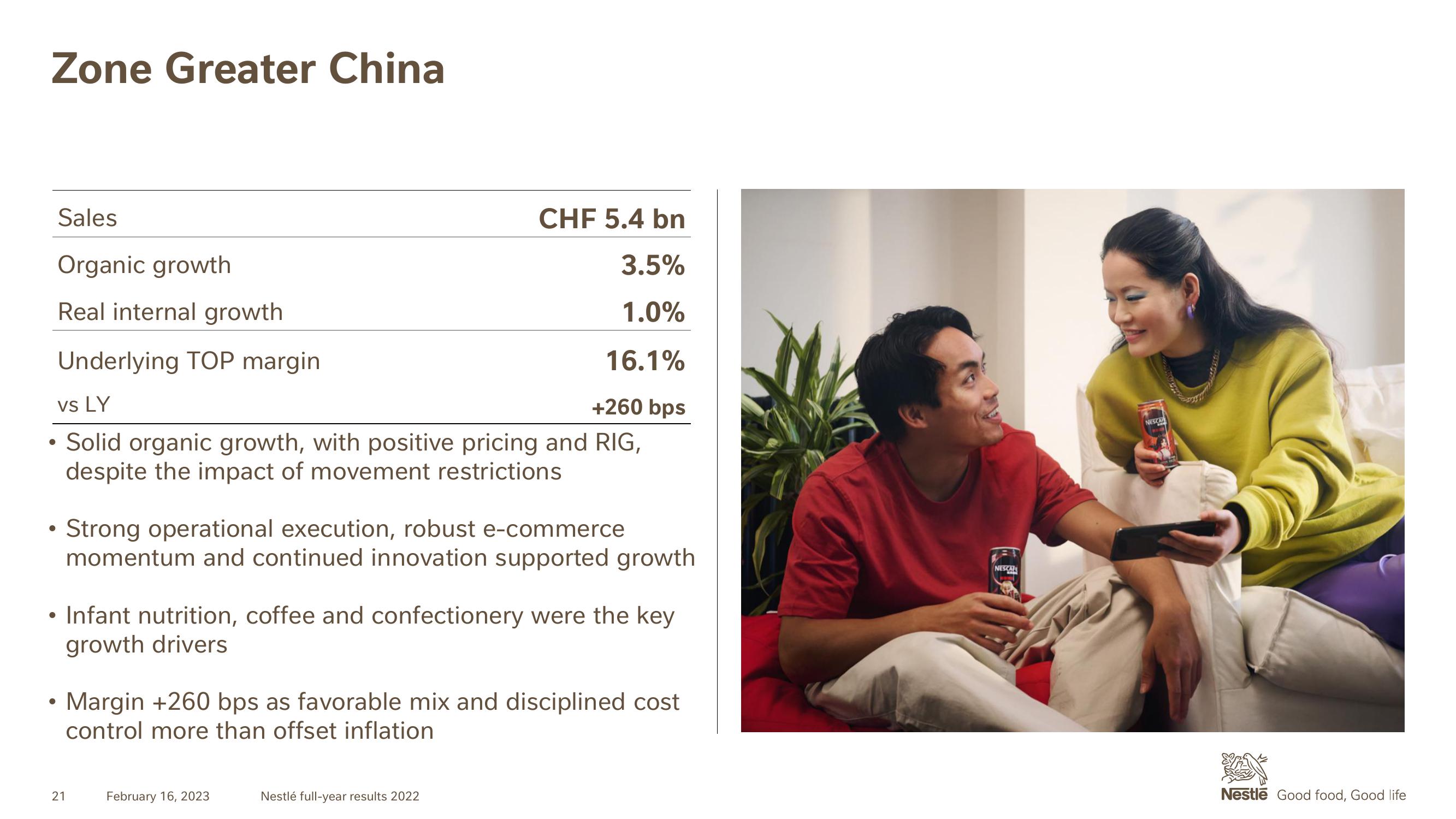 Nestle Results Presentation Deck slide image #21