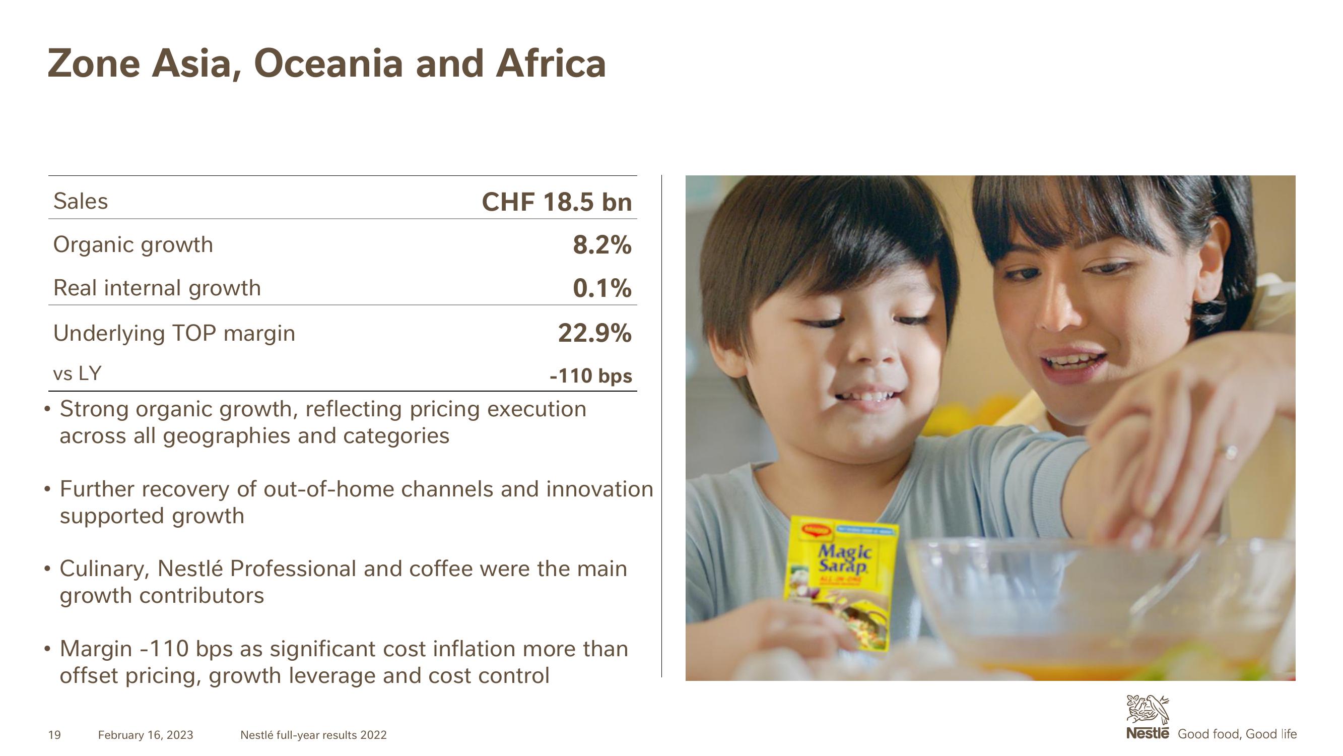 Nestle Results Presentation Deck slide image #19